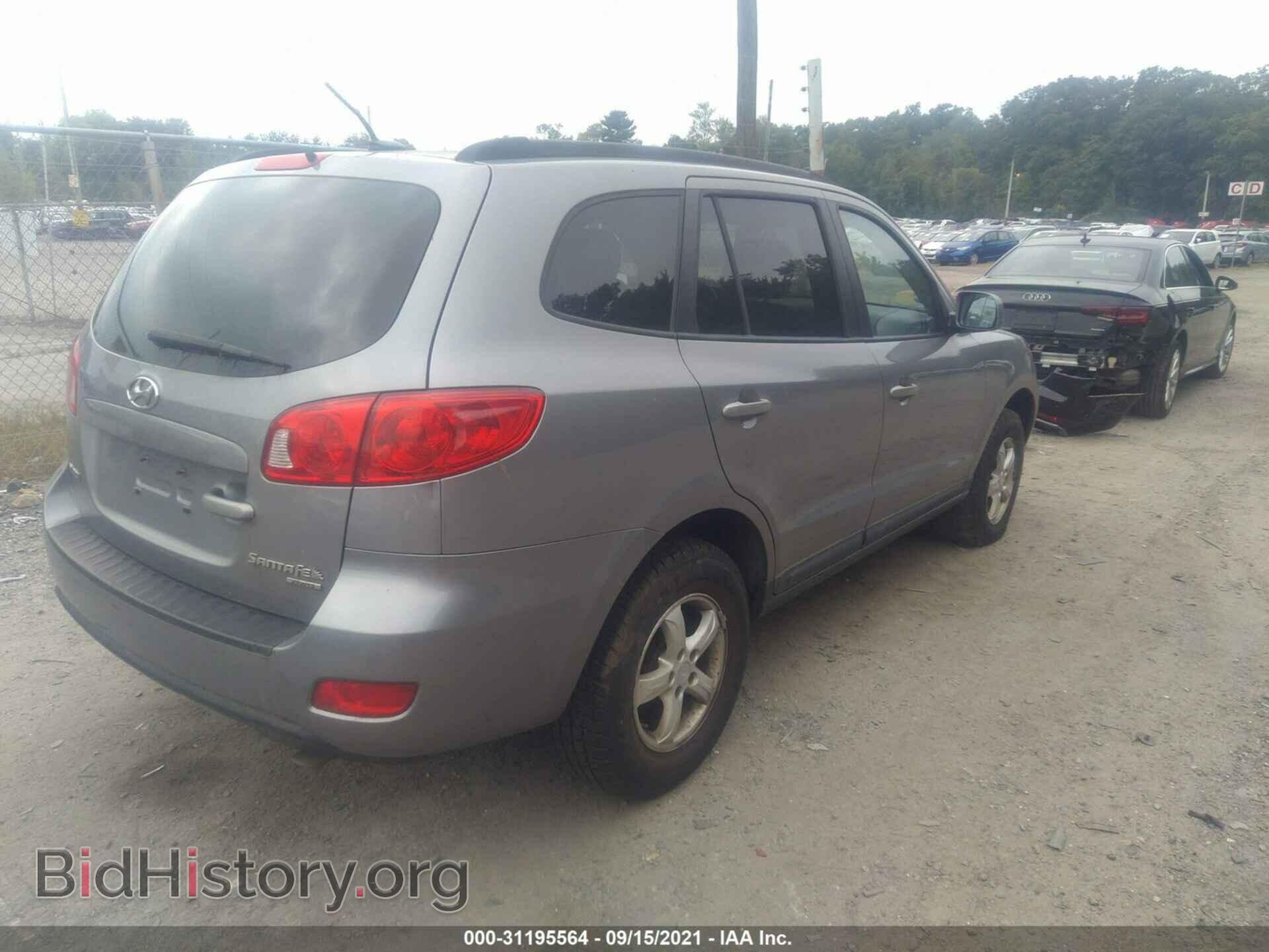 2008 HYUNDAI SANTA FE - VIN: 5NMSG73D98H135243 - Фото 4