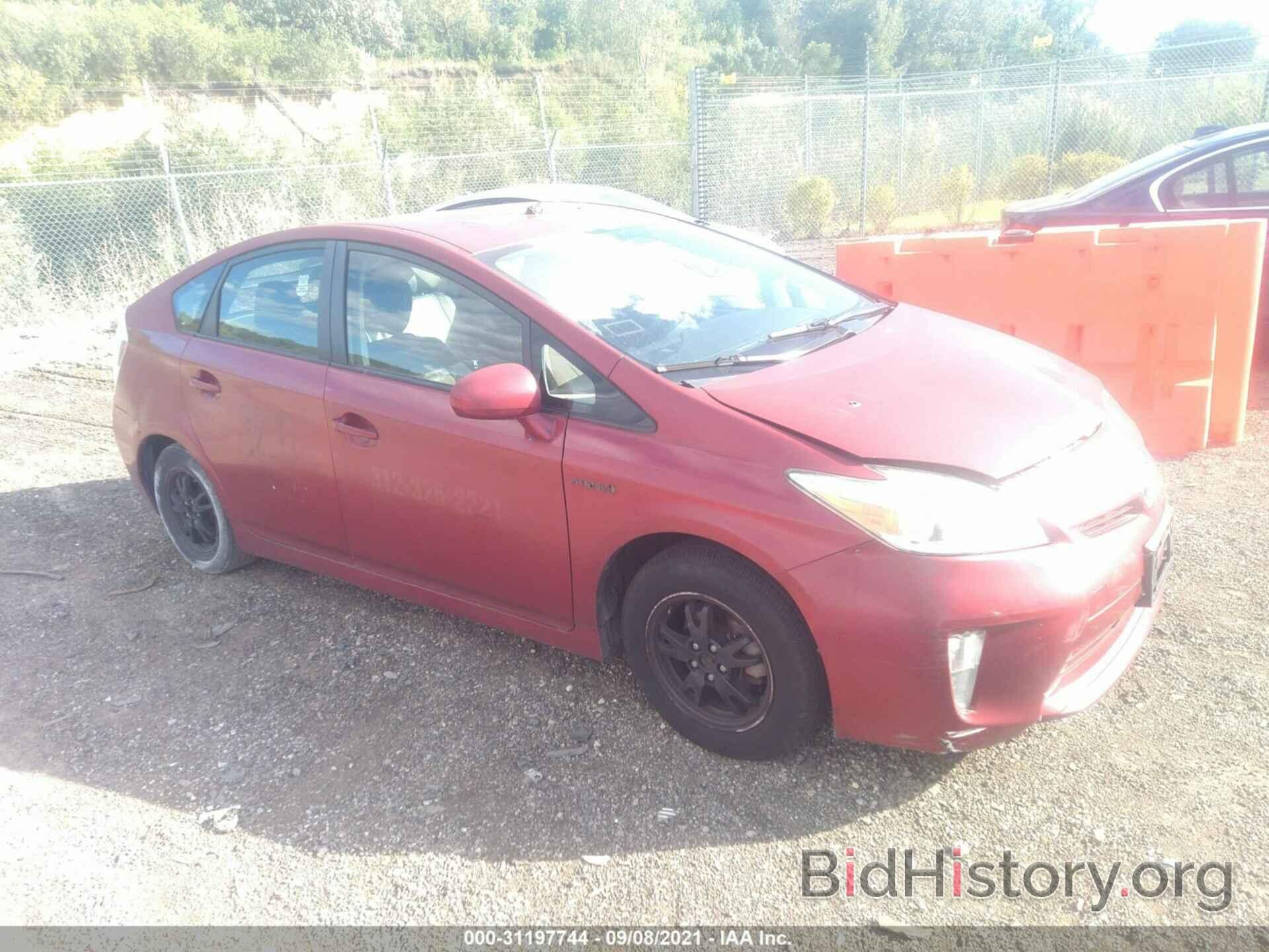 Photo JTDKN3DU1E1810330 - TOYOTA PRIUS 2014