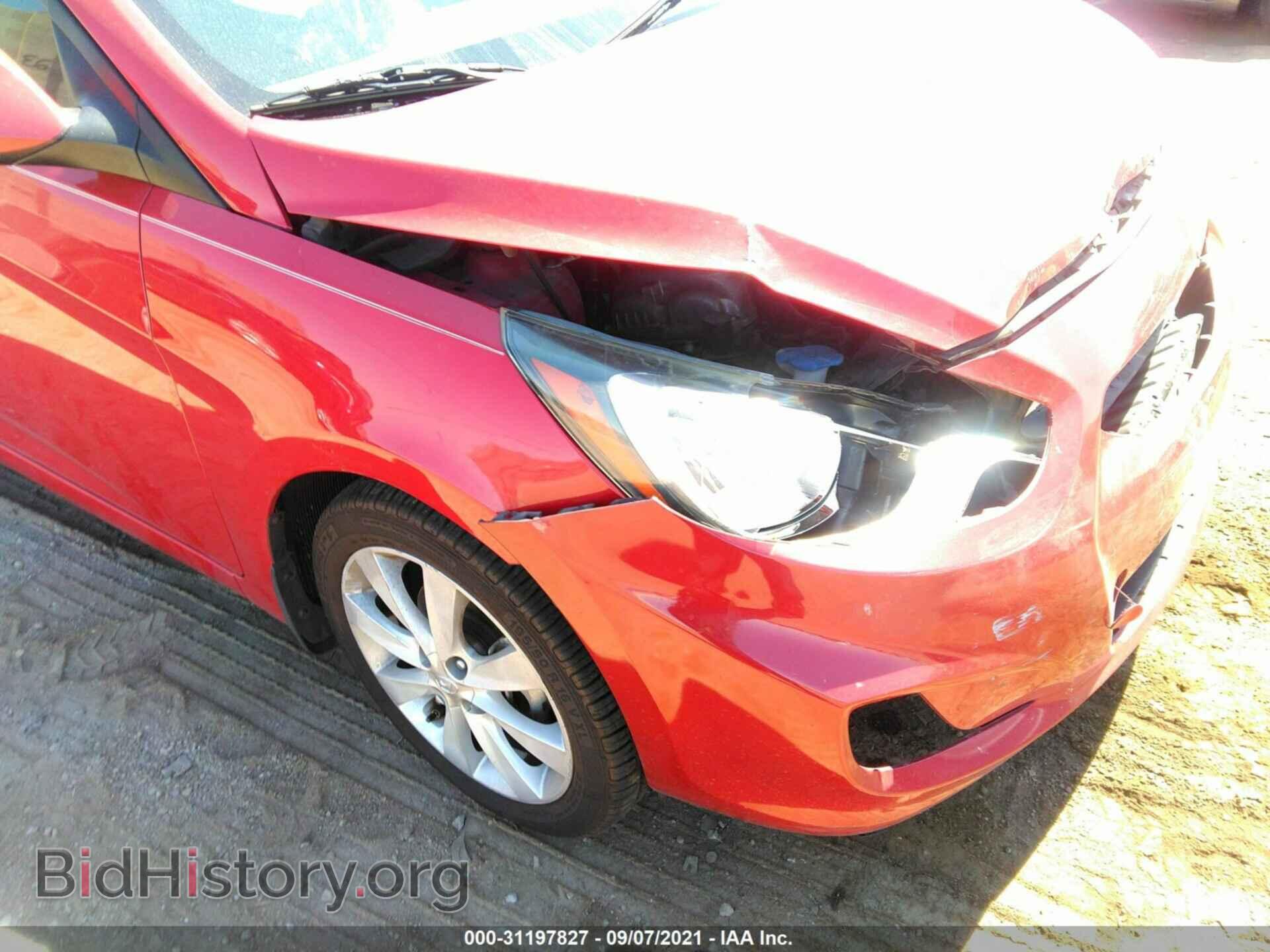 2013 HYUNDAI ACCENT - VIN: KMHCU4AE3DU320975 - Фото 6