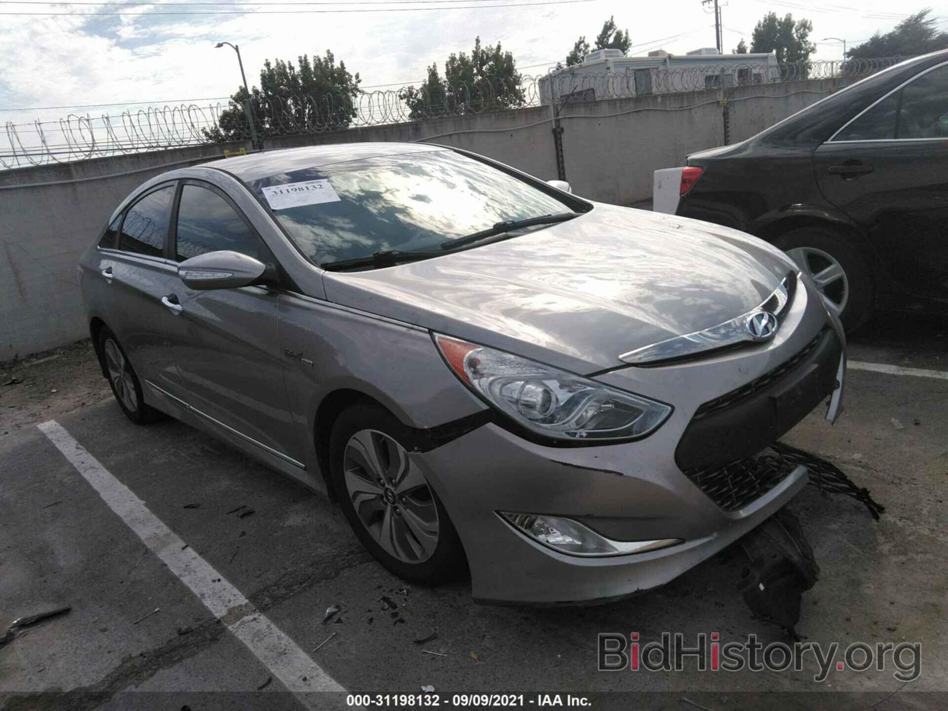 Photo KMHEC4A49DA079122 - HYUNDAI SONATA HYBRID 2013