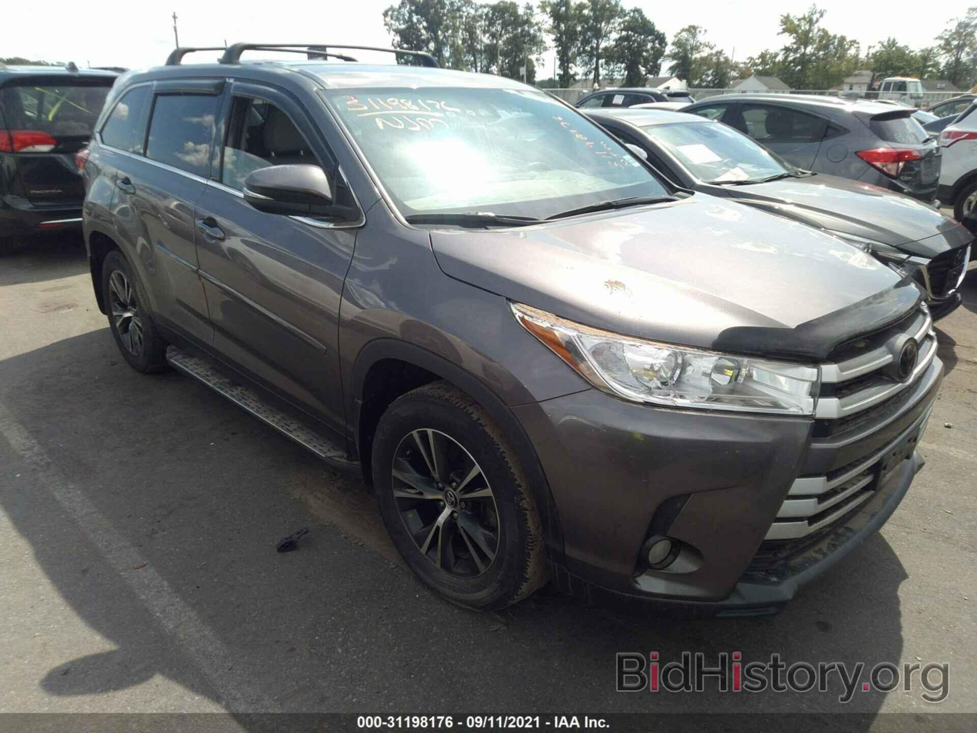 Фотография 5TDBZRFH7KS916447 - TOYOTA HIGHLANDER 2019