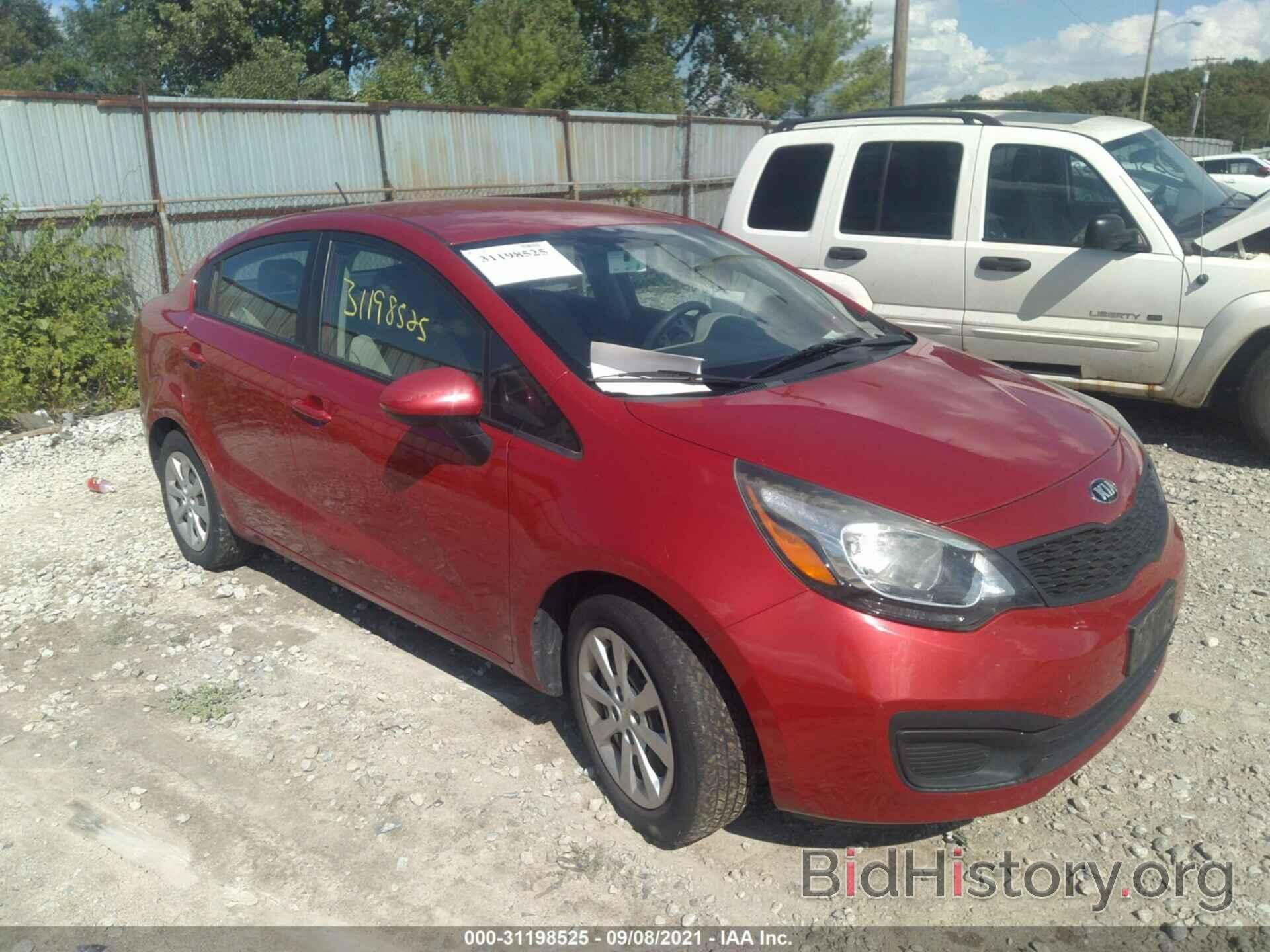 Photo KNADM4A34D6309380 - KIA RIO 2013