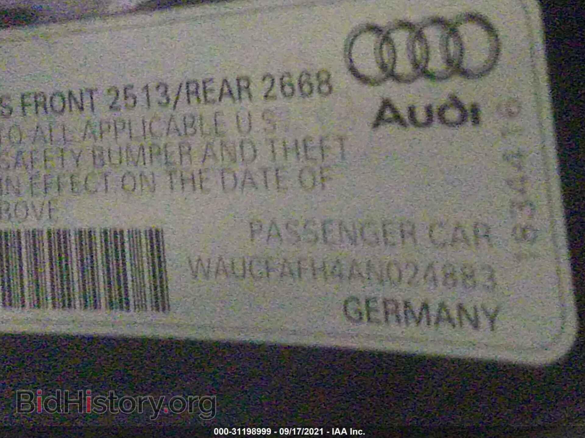 2010 AUDI A5 - VIN: WAUCFAFH4AN024883 - Photo 9