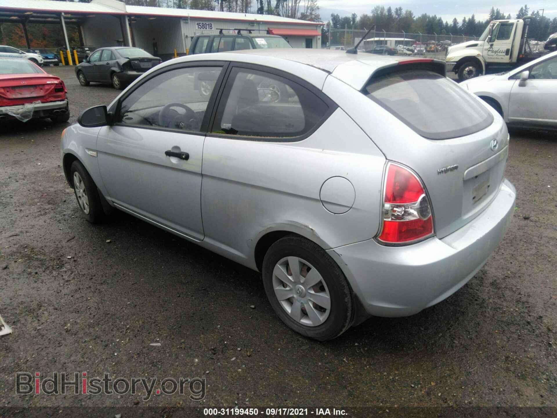 2007 HYUNDAI ACCENT - VIN: KMHCM36C97U046316 - Фото 3