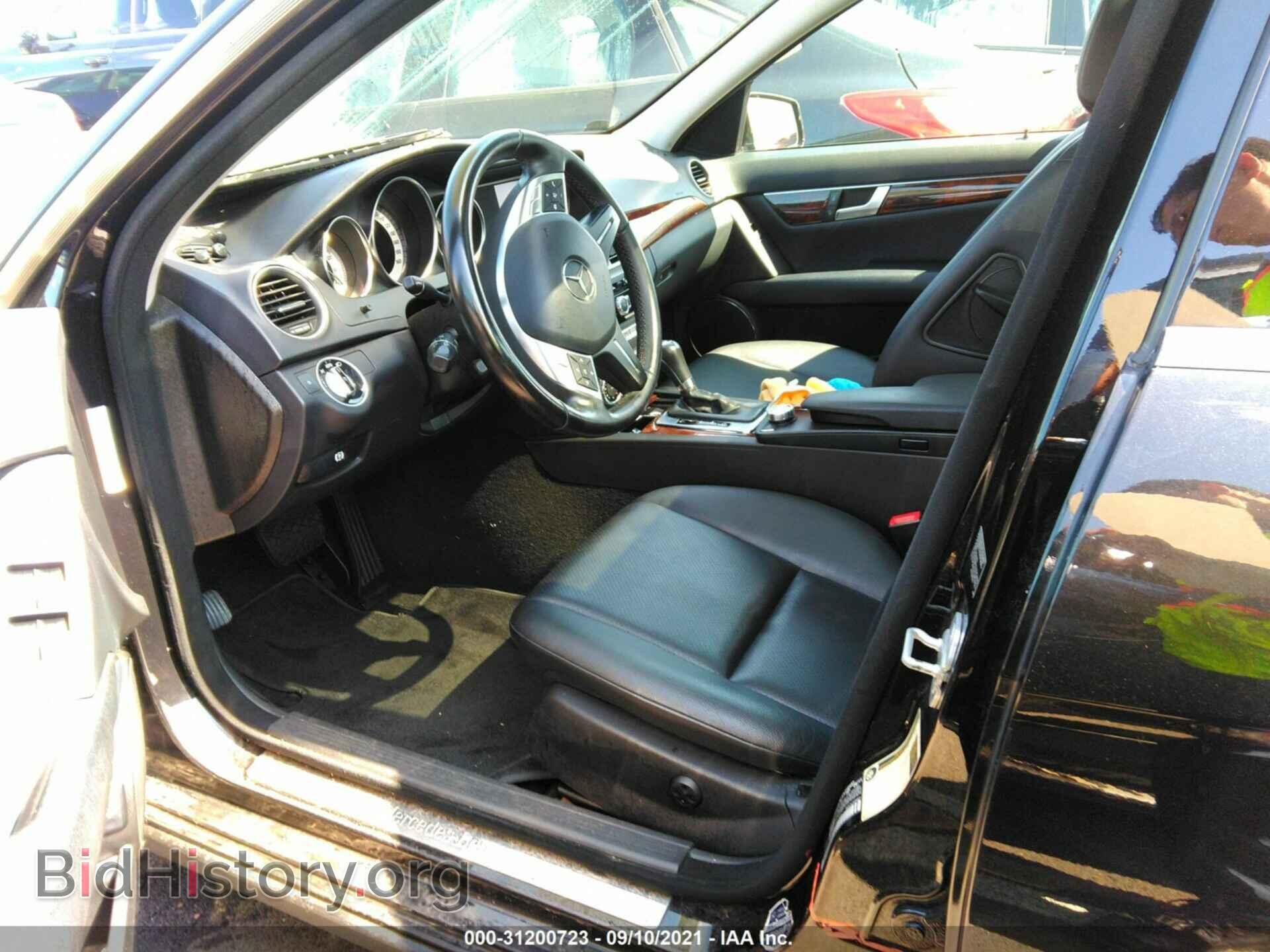 2012 MERCEDES-BENZ C-CLASS - VIN: WDDGF8BBXCA625567 - Фото 5