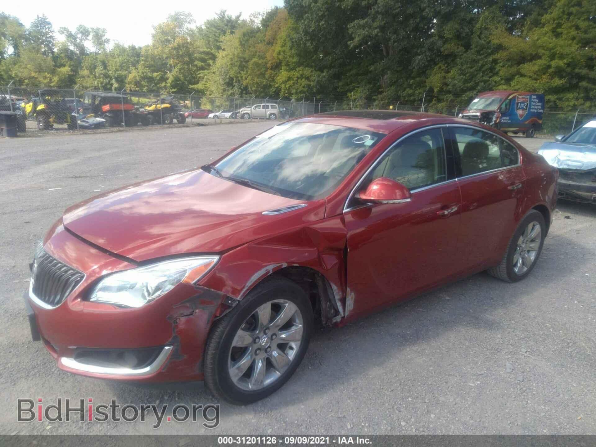 2014 BUICK REGAL - VIN: 2G4GN5EX8E9316760 - Фото 2
