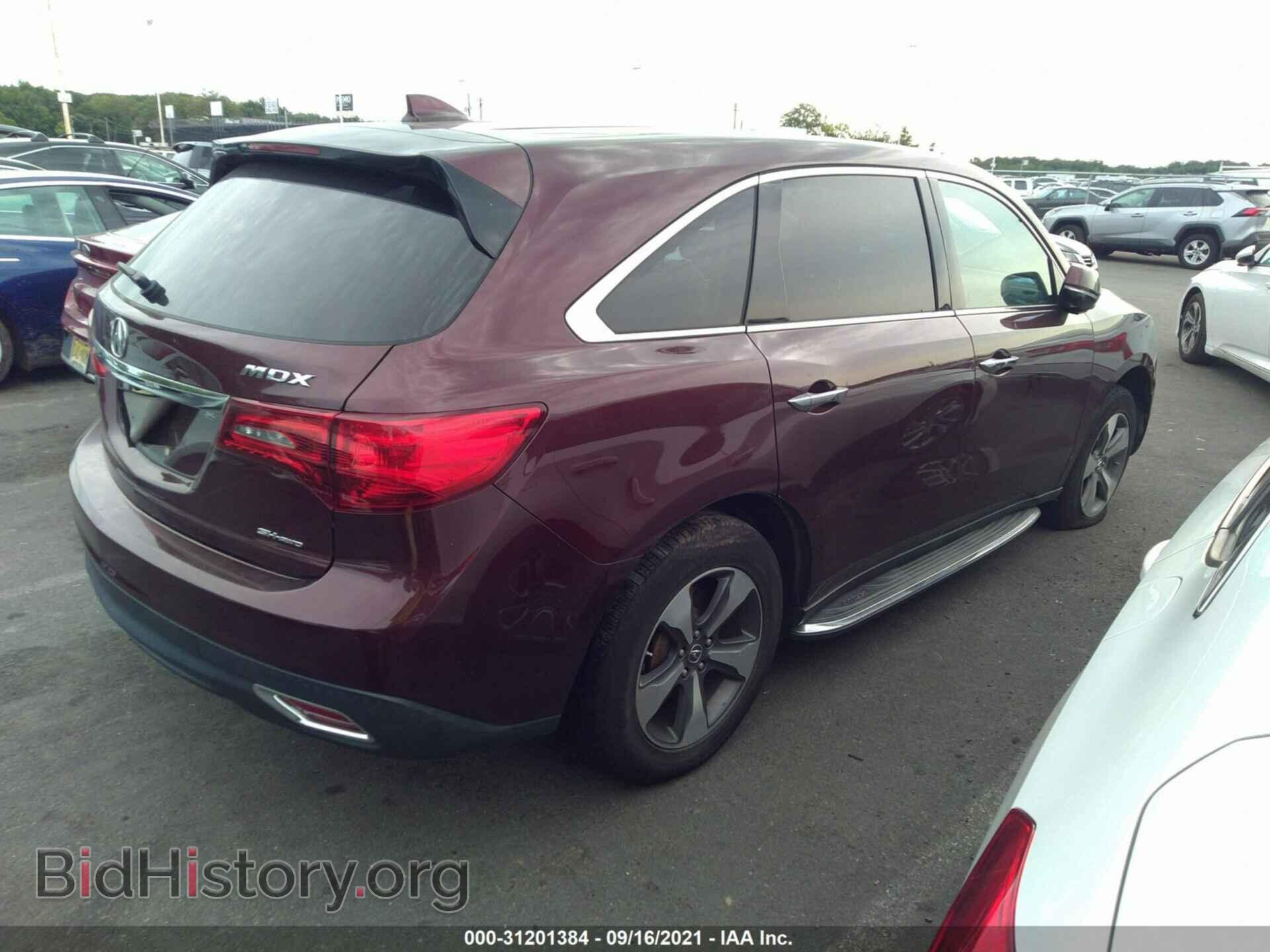 2014 ACURA MDX - VIN: 5FRYD4H2XEB024124 - Фото 4