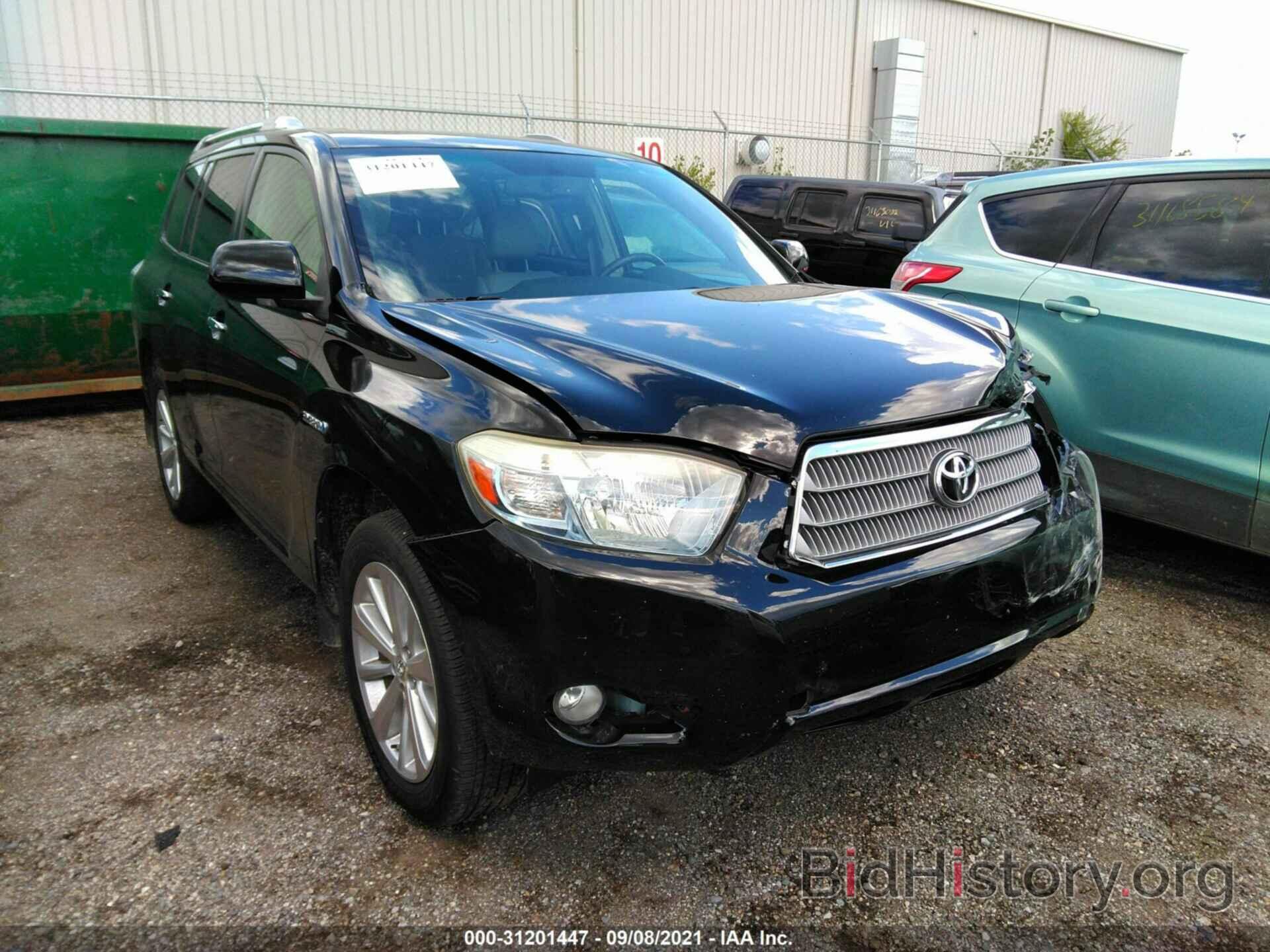 Photo JTEEW44A382002366 - TOYOTA HIGHLANDER HYBRID 2008