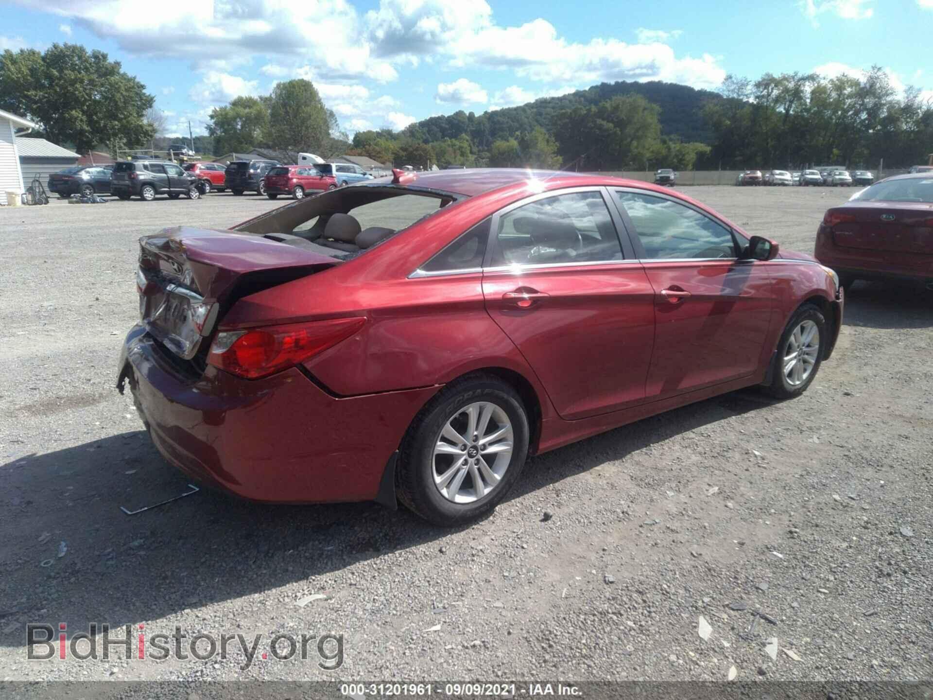 2012 HYUNDAI SONATA - VIN: 5NPEB4AC1CH430630 - Фото 4