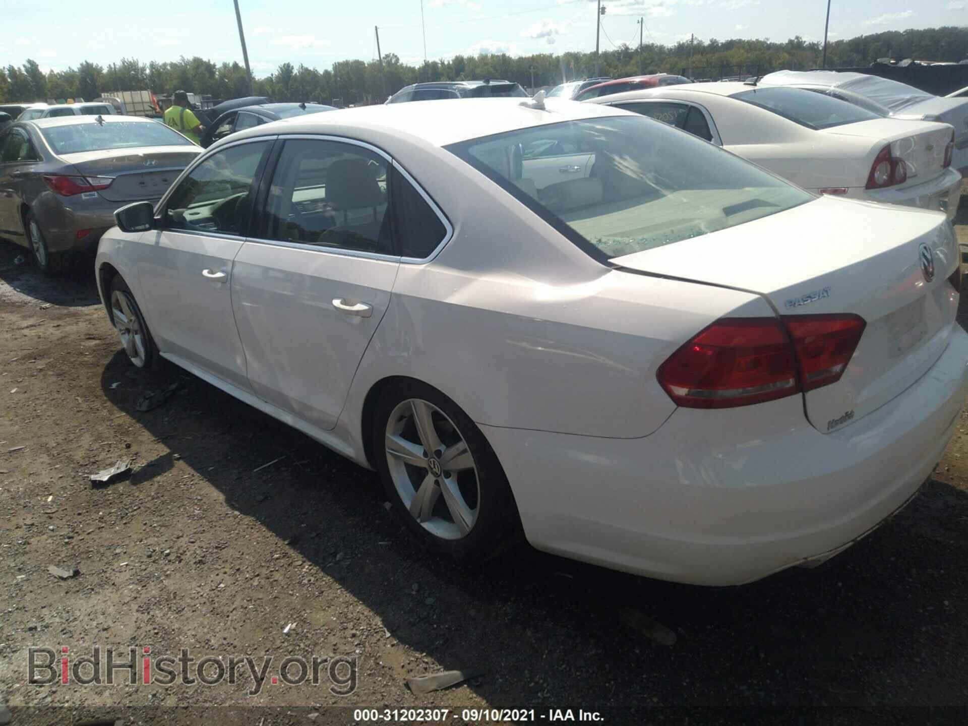 2013 VOLKSWAGEN PASSAT - VIN: 1VWBP7A31DC071201 - Фото 3