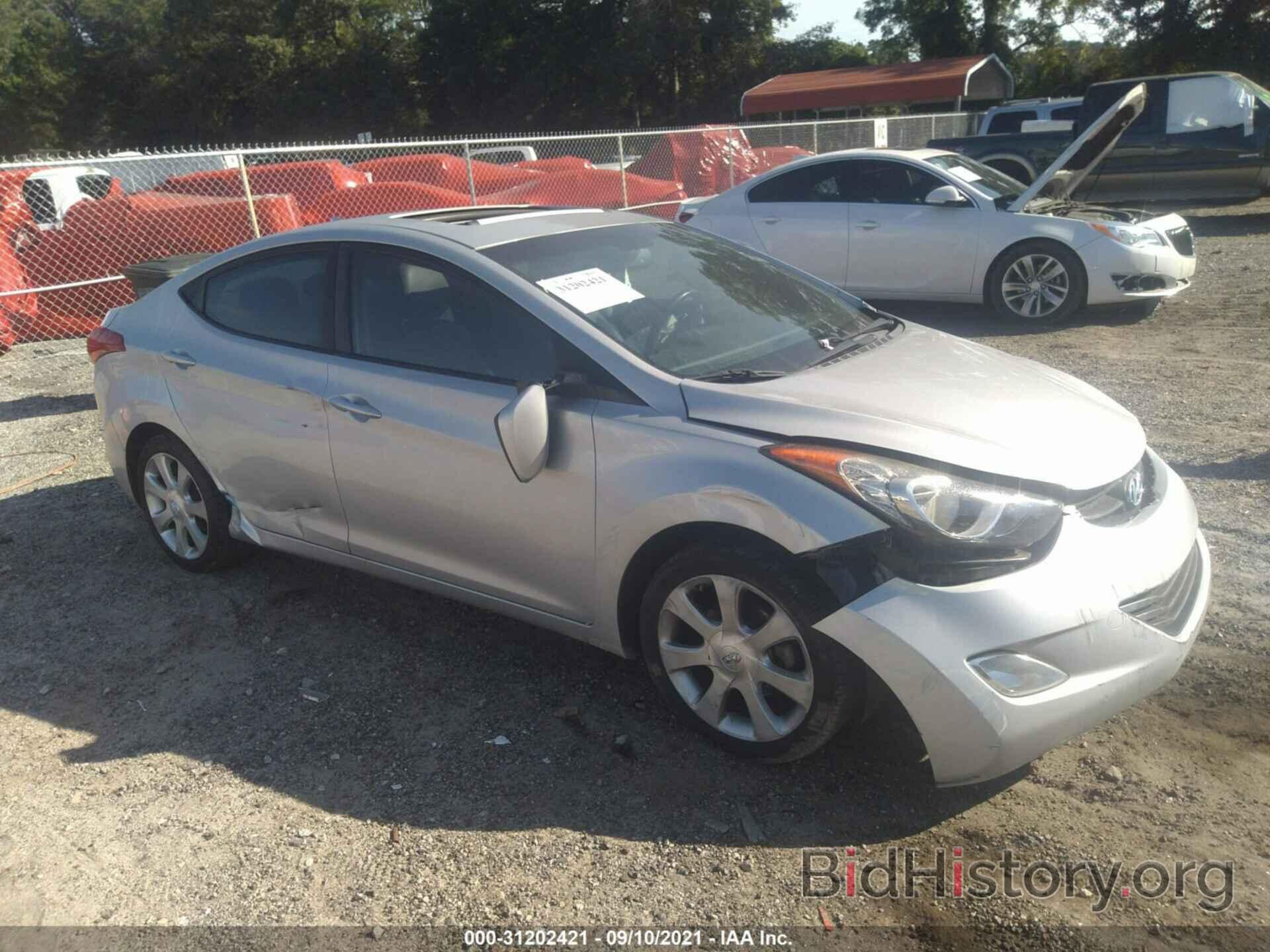 Photo KMHDH4AE6DU542922 - HYUNDAI ELANTRA 2013