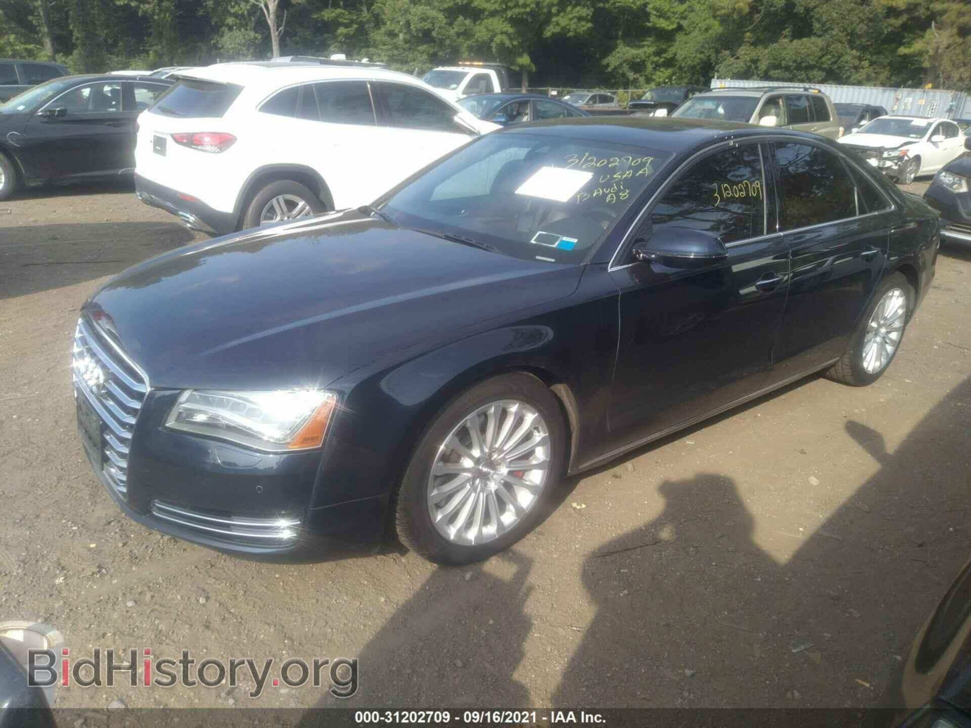 2013 AUDI A8 - VIN: WAUA2AFD0DN018289 - Photo 2