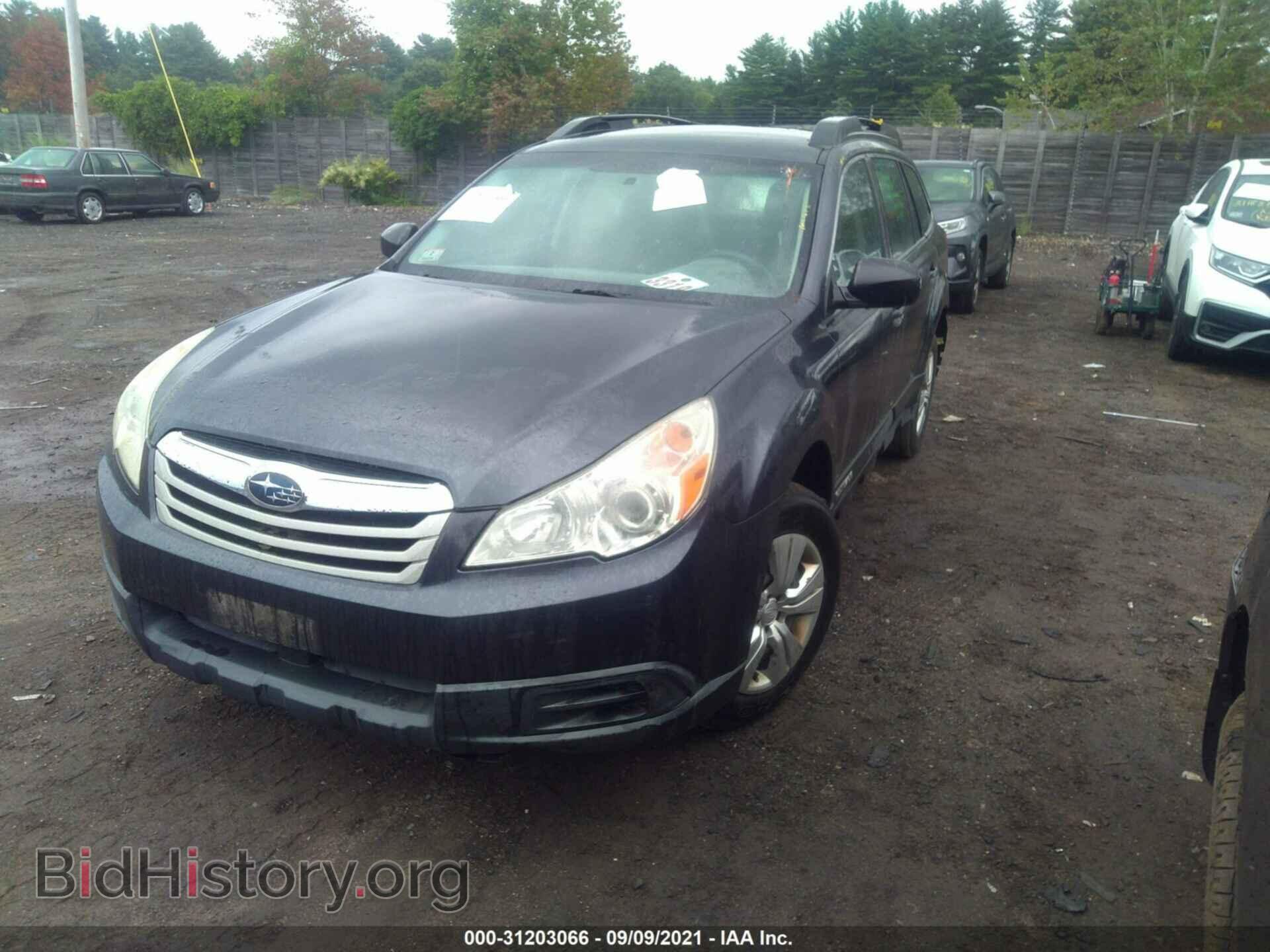 2011 SUBARU OUTBACK - VIN: 4S4BRBAC2B3402294 - Фото 2