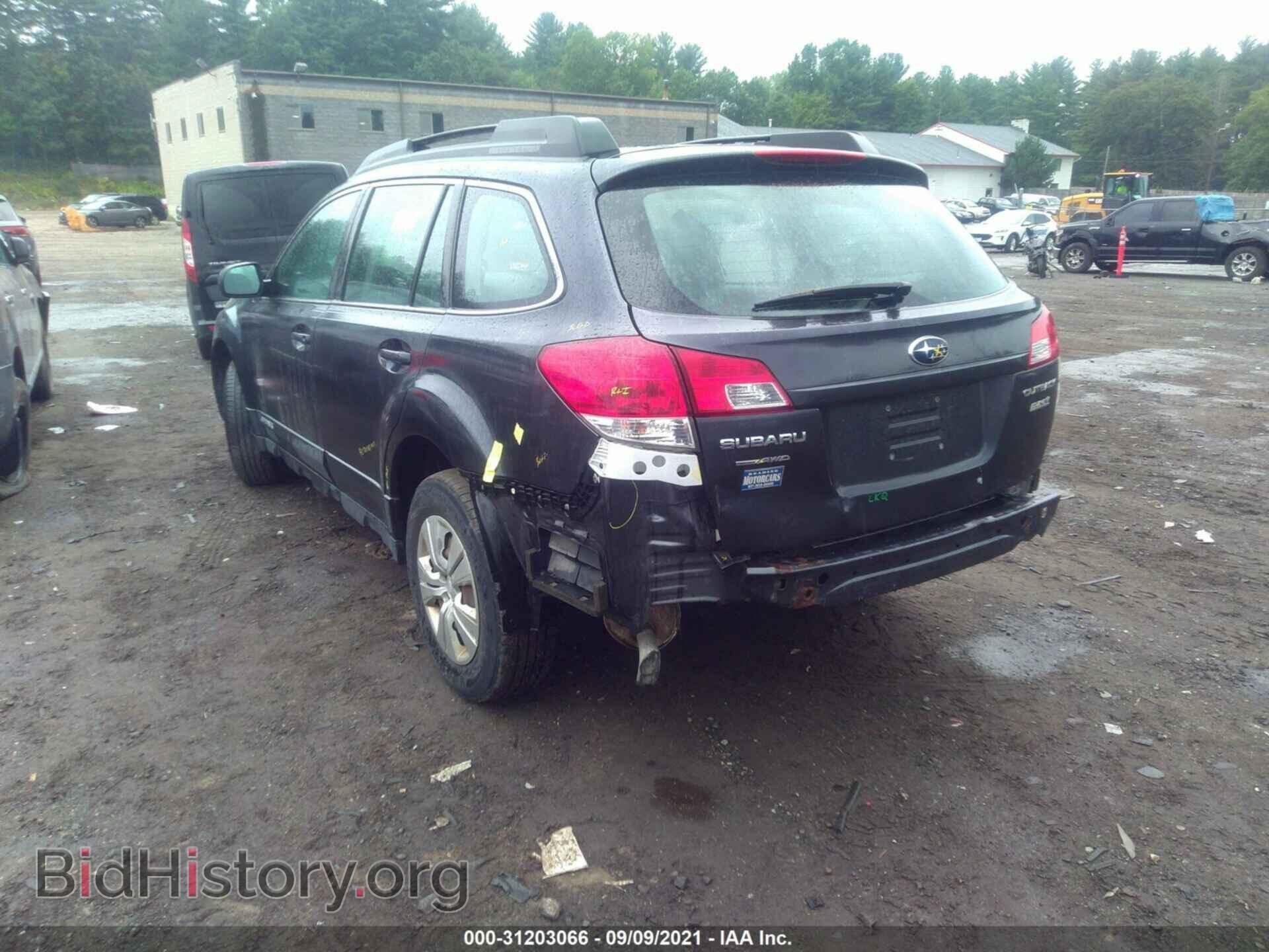 2011 SUBARU OUTBACK - VIN: 4S4BRBAC2B3402294 - Фото 3