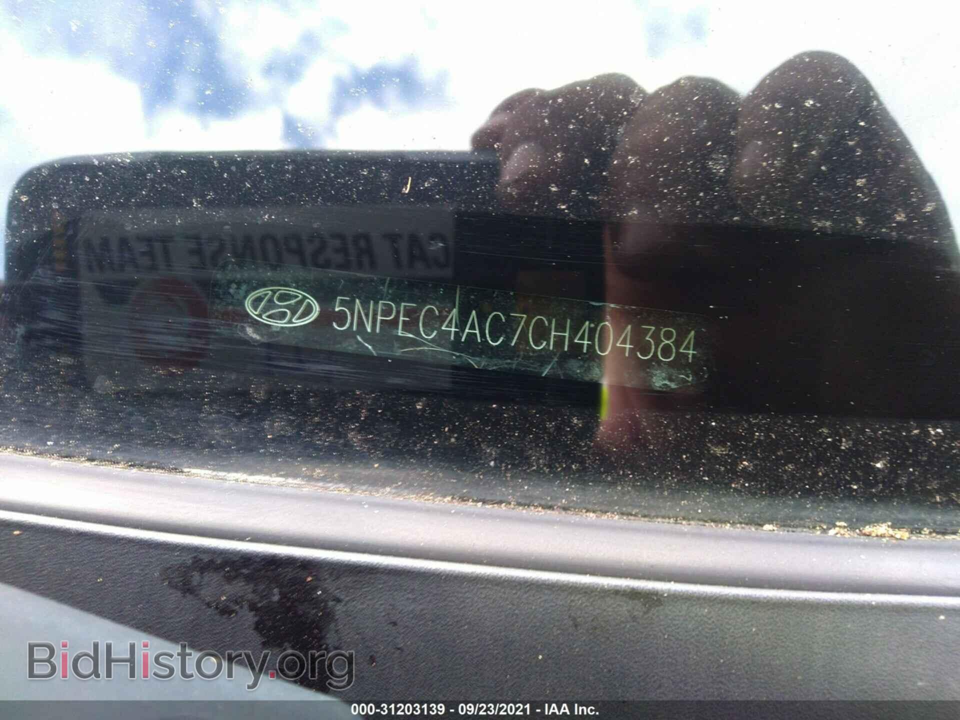 2012 HYUNDAI SONATA - VIN: 5NPEC4AC7CH404384 - Фото 9