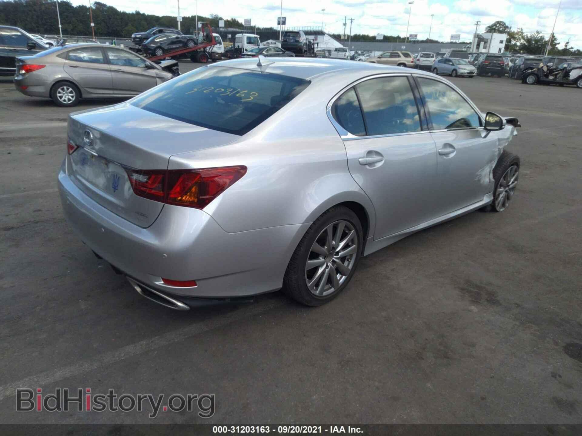 2013 LEXUS GS 350 - VIN: JTHCE1BL5D5017802 - Фото 4