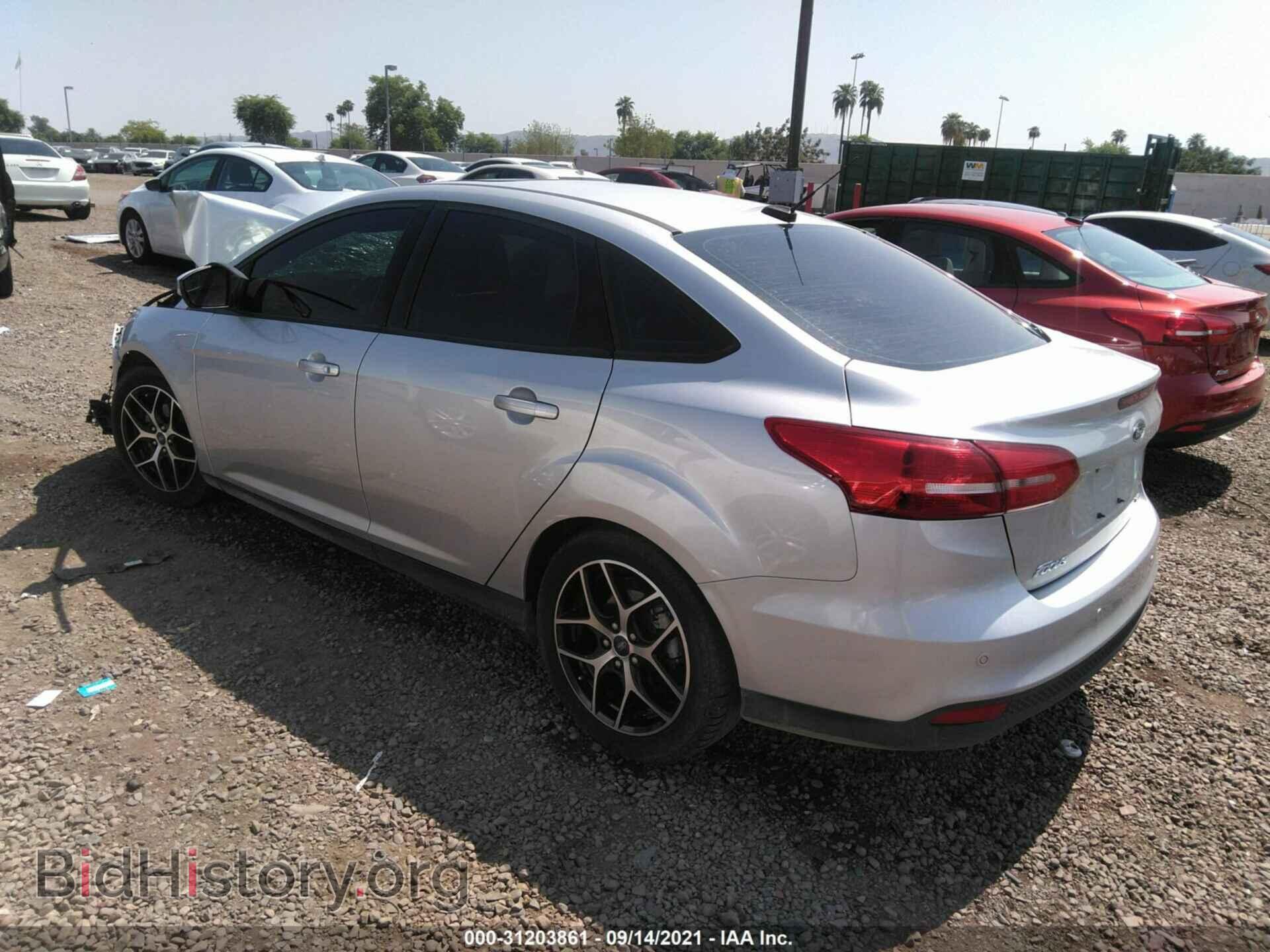 2018 FORD FOCUS - VIN: 1FADP3H22JL322178 - Фото 3