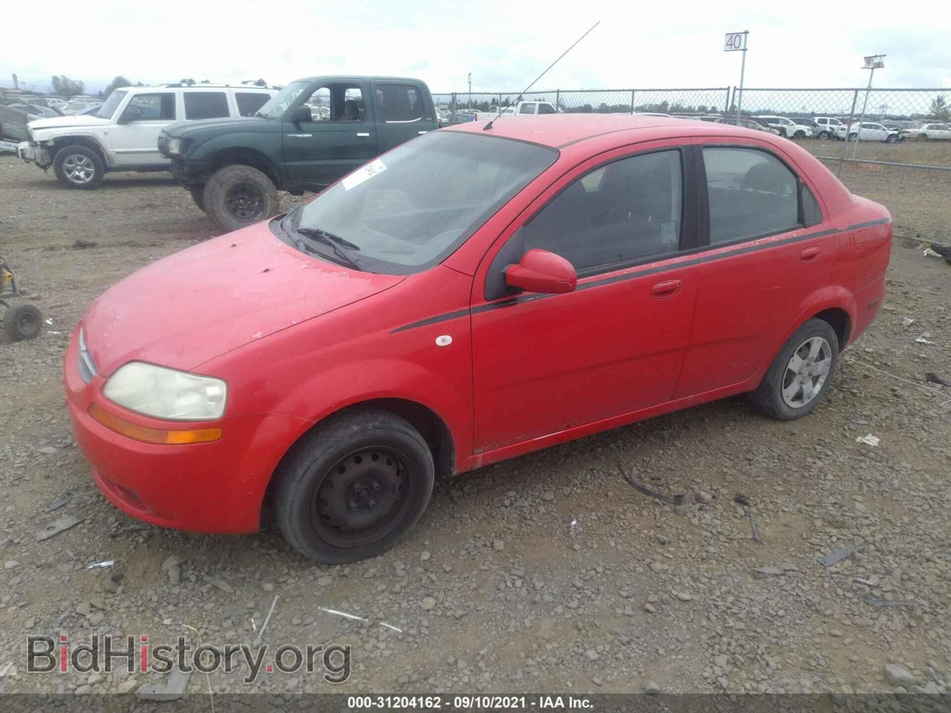 2006 CHEVROLET AVEO - VIN: KL1TD56636B526010 - Фото 2