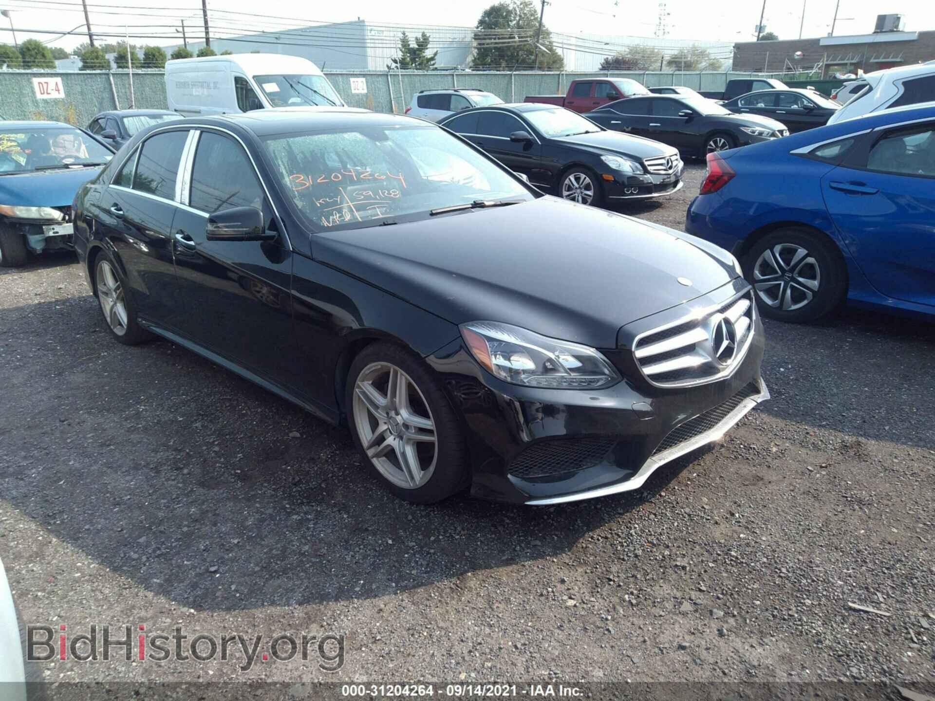 Photo WDDHF8JB2EA996960 - MERCEDES-BENZ E-CLASS 2014