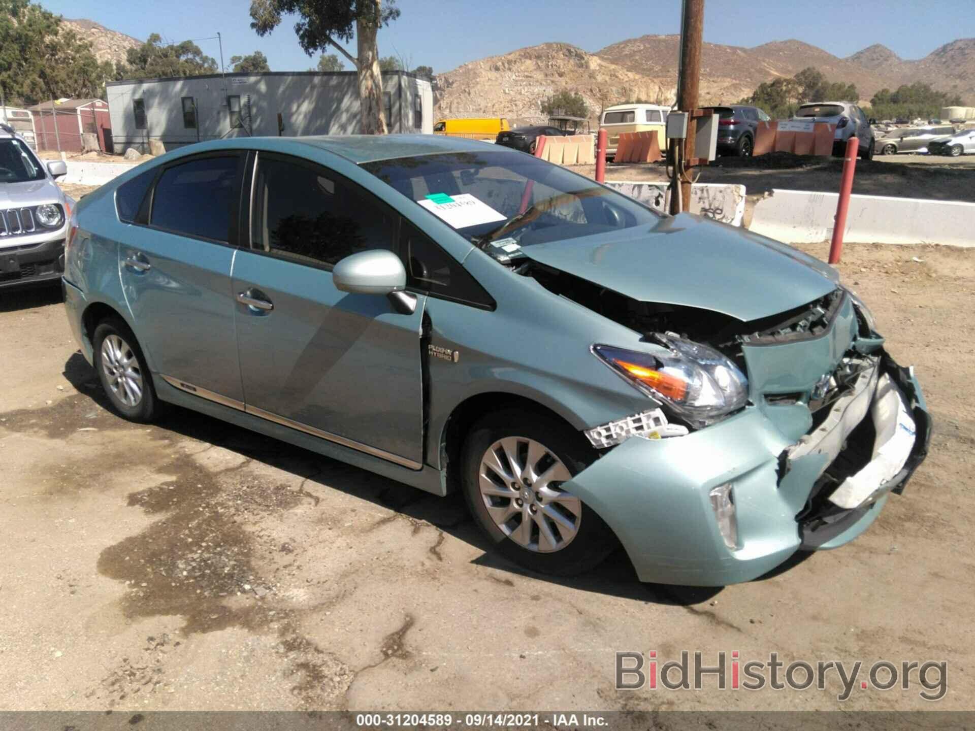 Photo JTDKN3DPXD3044904 - TOYOTA PRIUS PLUG-IN 2013