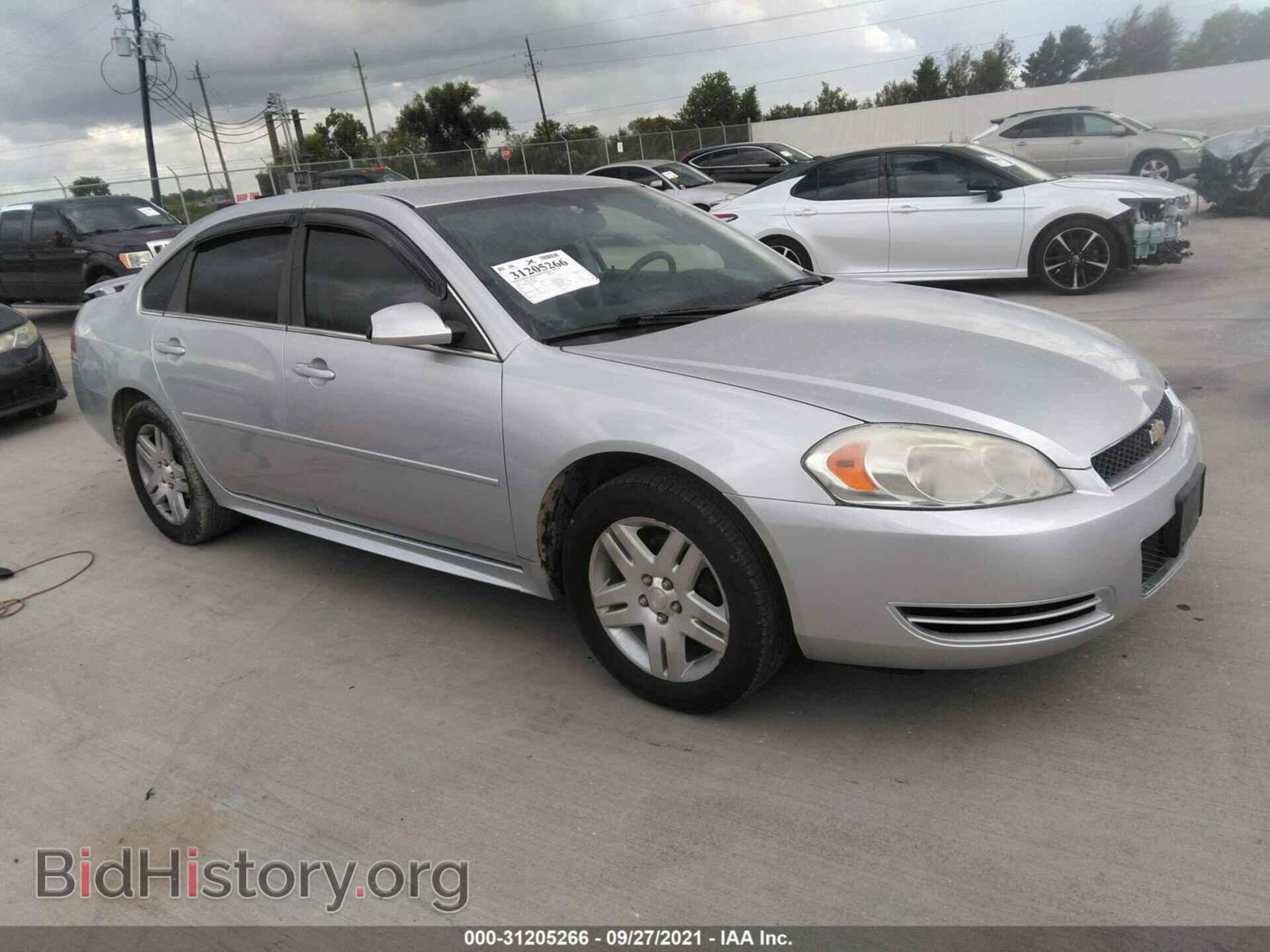 Фотография 2G1WB5E36C1204646 - CHEVROLET IMPALA 2012