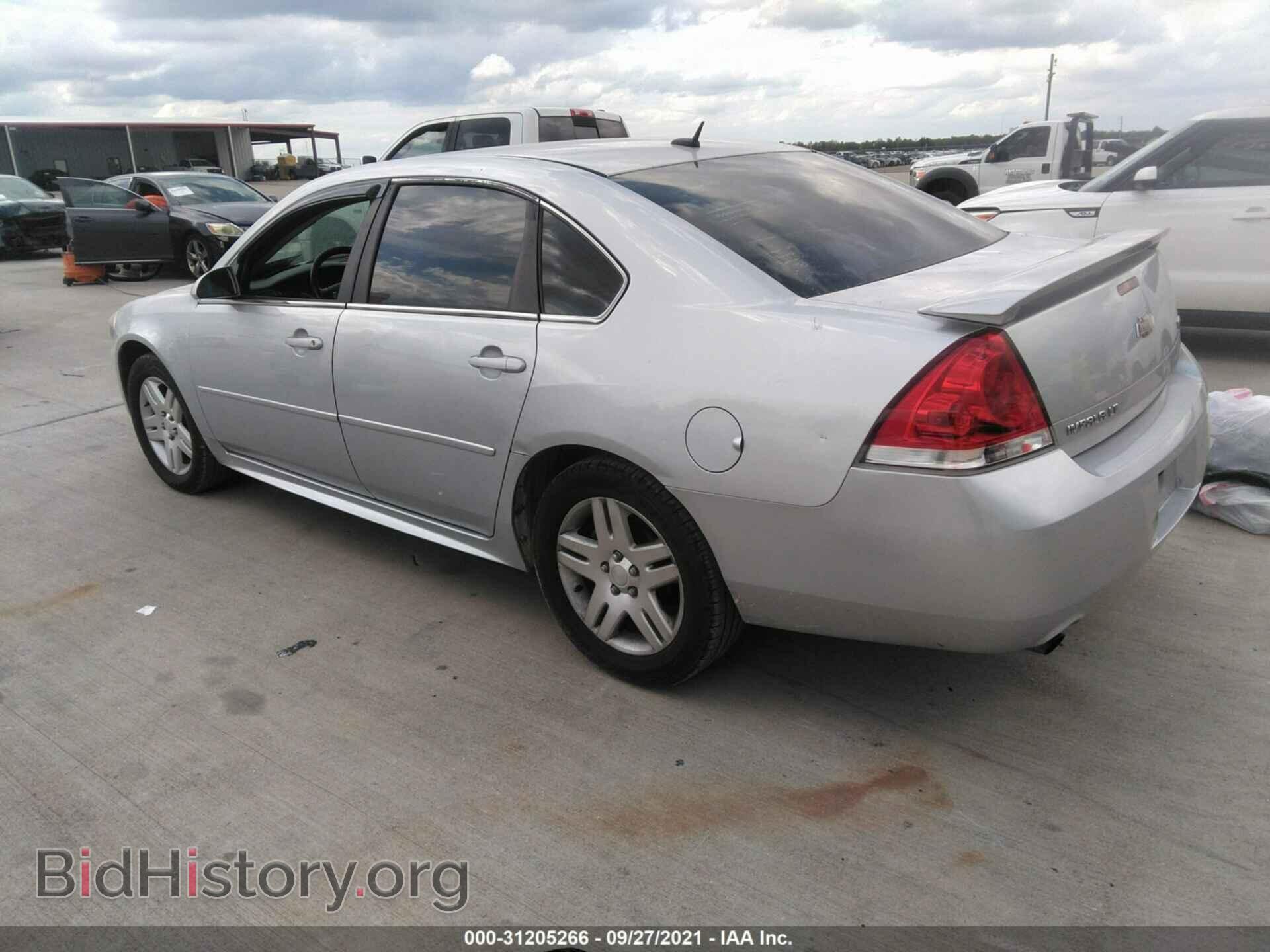 2012 CHEVROLET IMPALA - VIN: 2G1WB5E36C1204646 - Фото 3