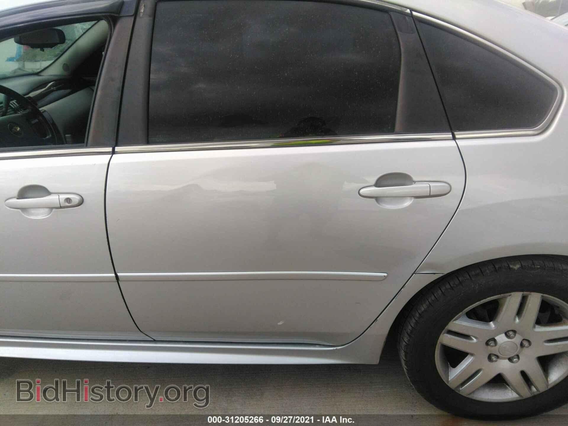 2012 CHEVROLET IMPALA - VIN: 2G1WB5E36C1204646 - Фото 6