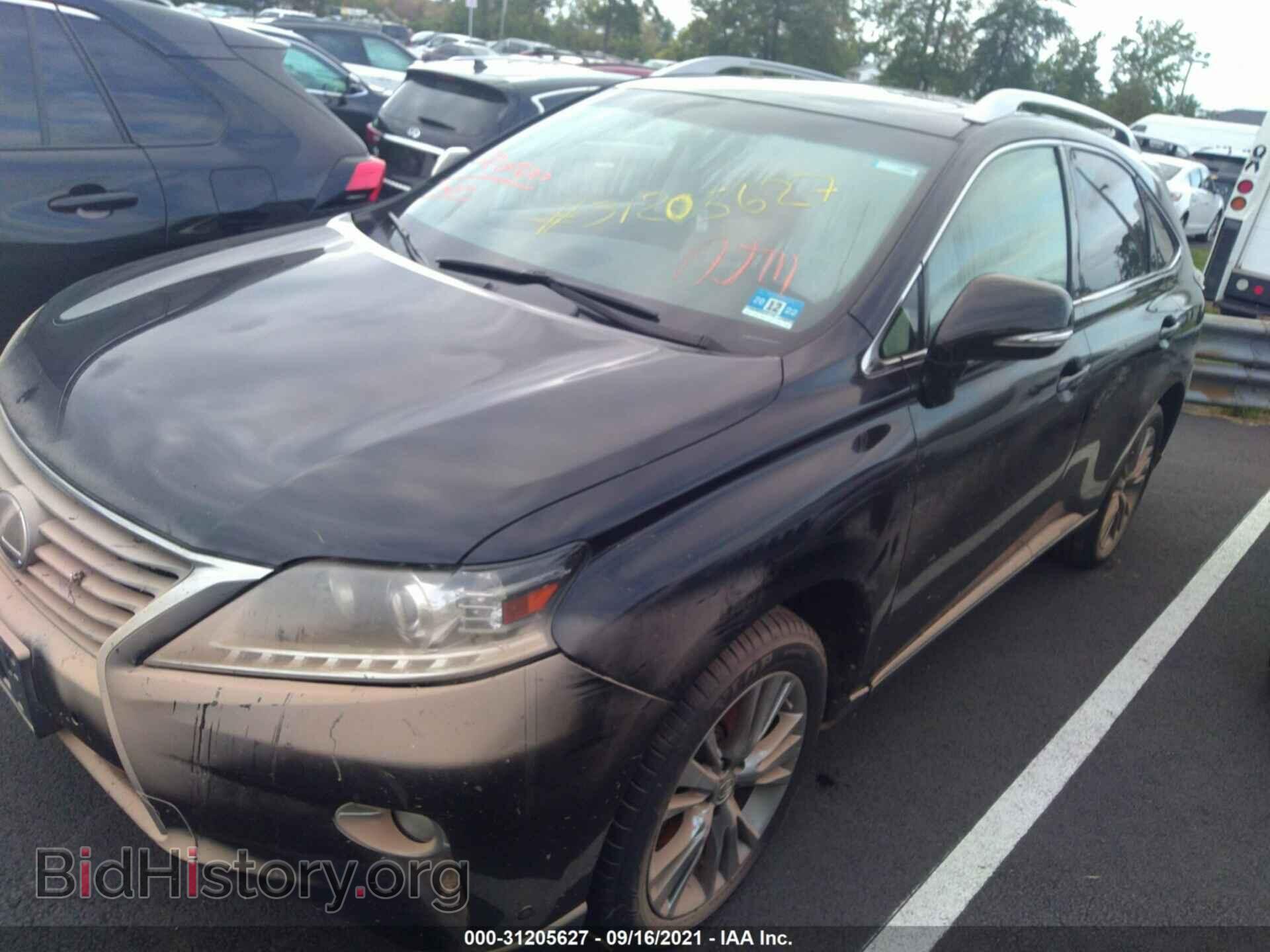 2013 LEXUS RX 450H - VIN: JTJBC1BA3D2441172 - Фото 2