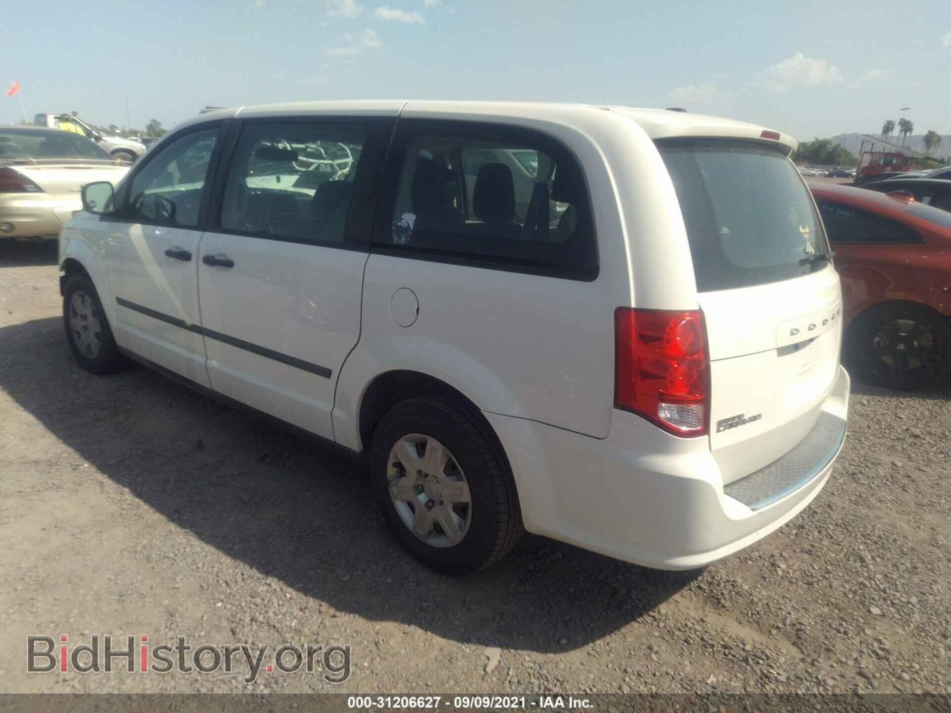2013 DODGE GRAND CARAVAN - VIN: 2C4RDGBG5DR504862 - Фото 3