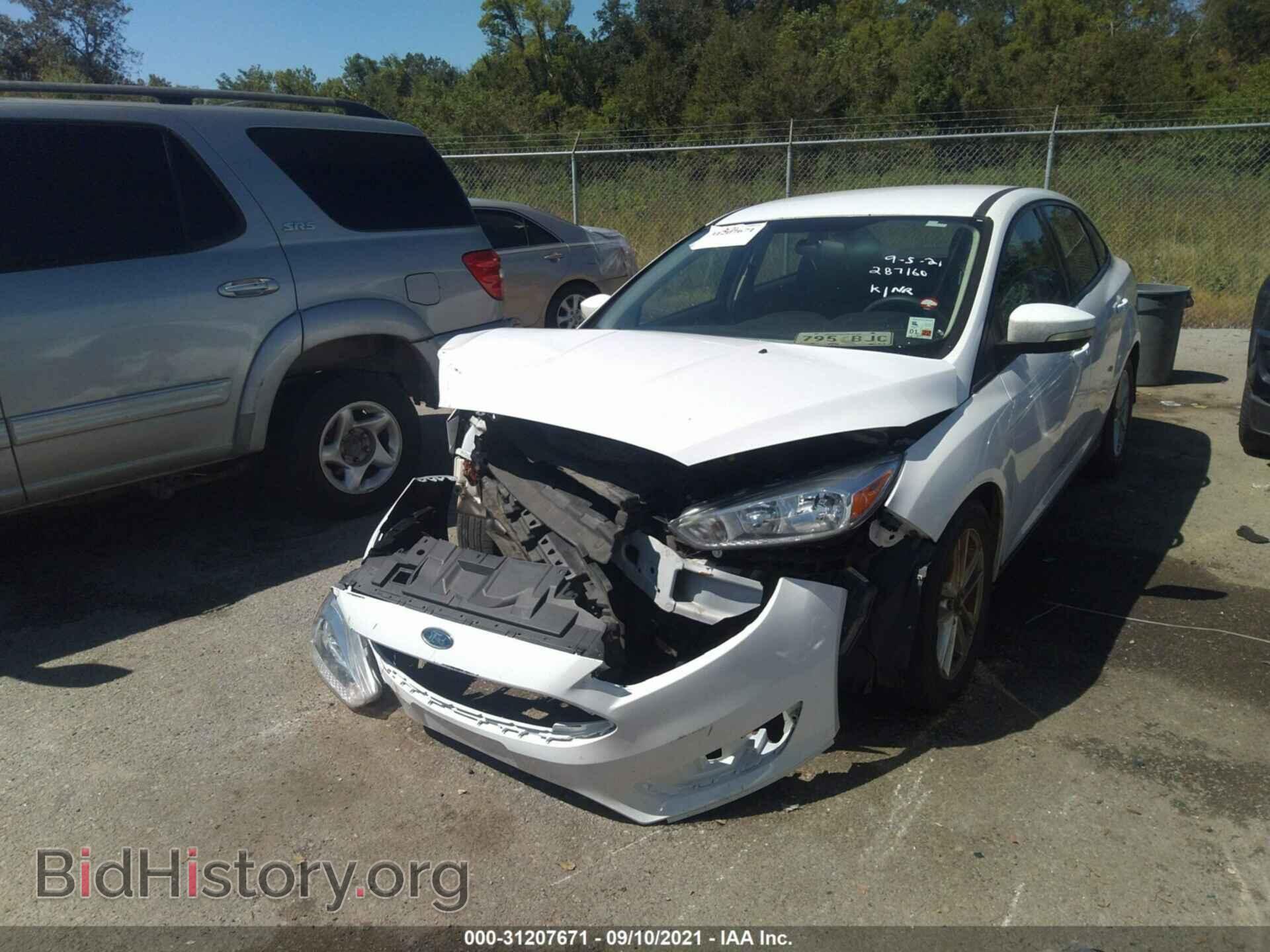 2015 FORD FOCUS - VIN: 1FADP3F21FL287160 - Фото 2