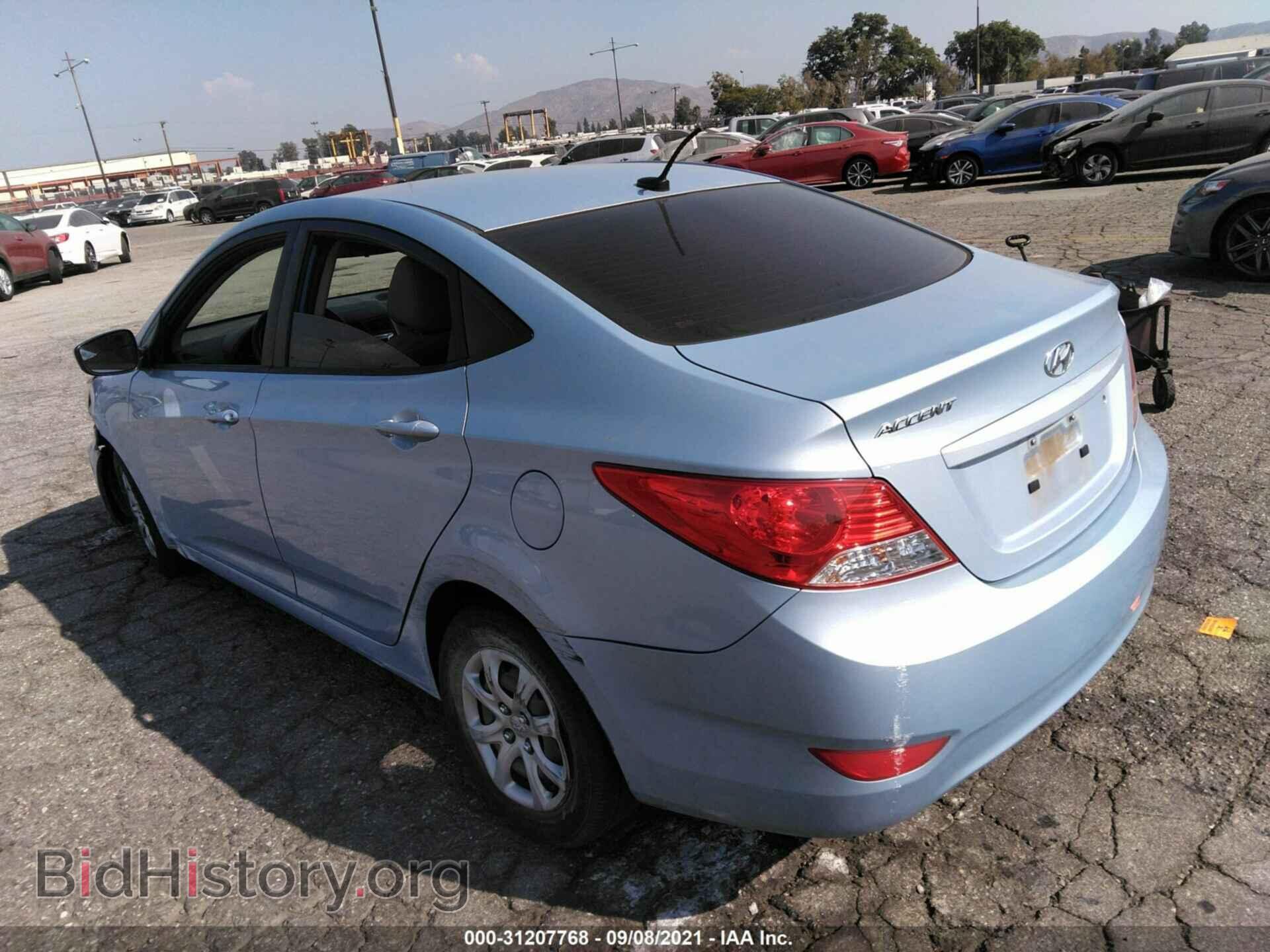 2014 HYUNDAI ACCENT - VIN: KMHCT4AE3EU599509 - Фото 3