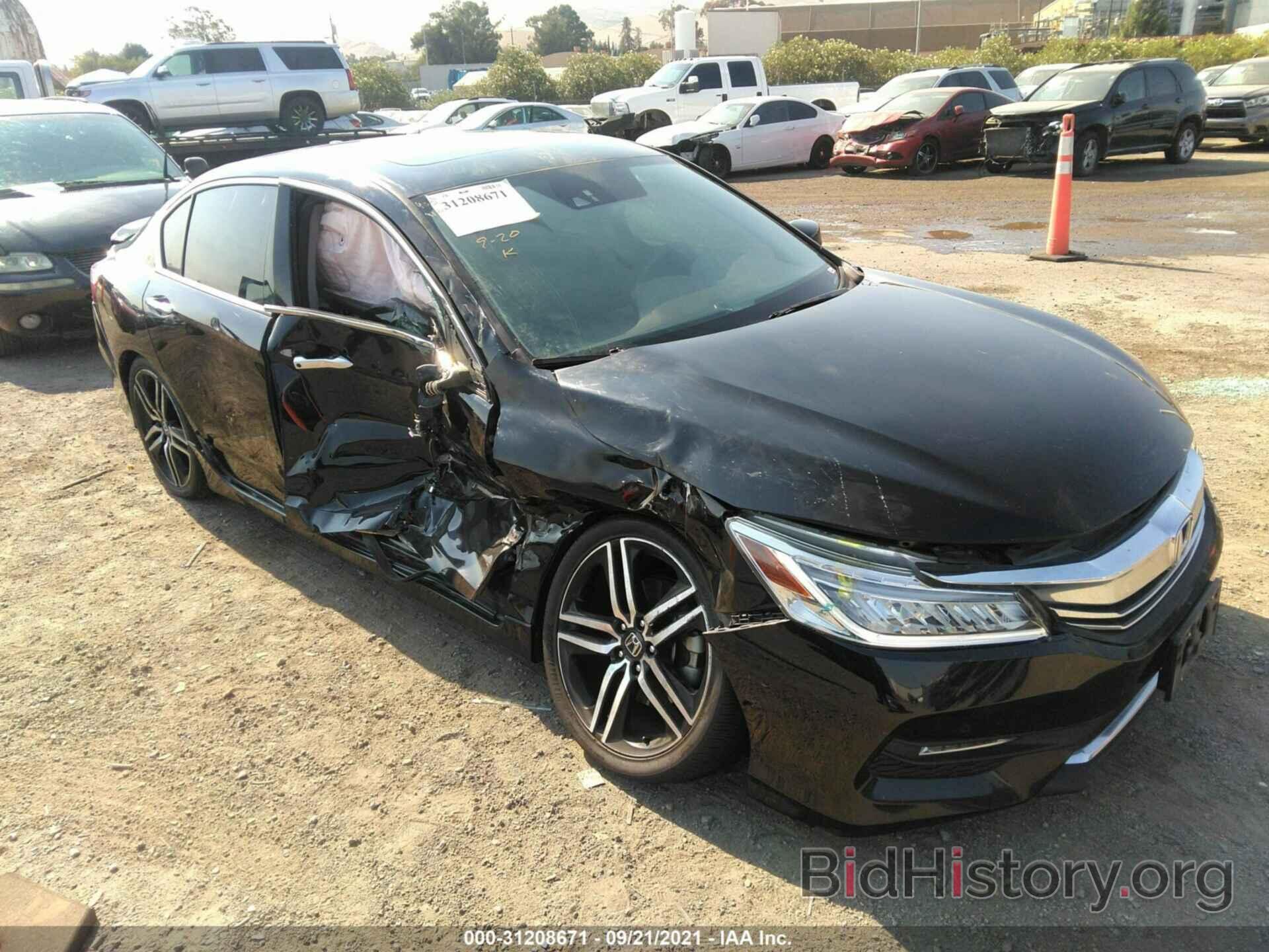 Photo 1HGCR3F92GA033503 - HONDA ACCORD SEDAN 2016