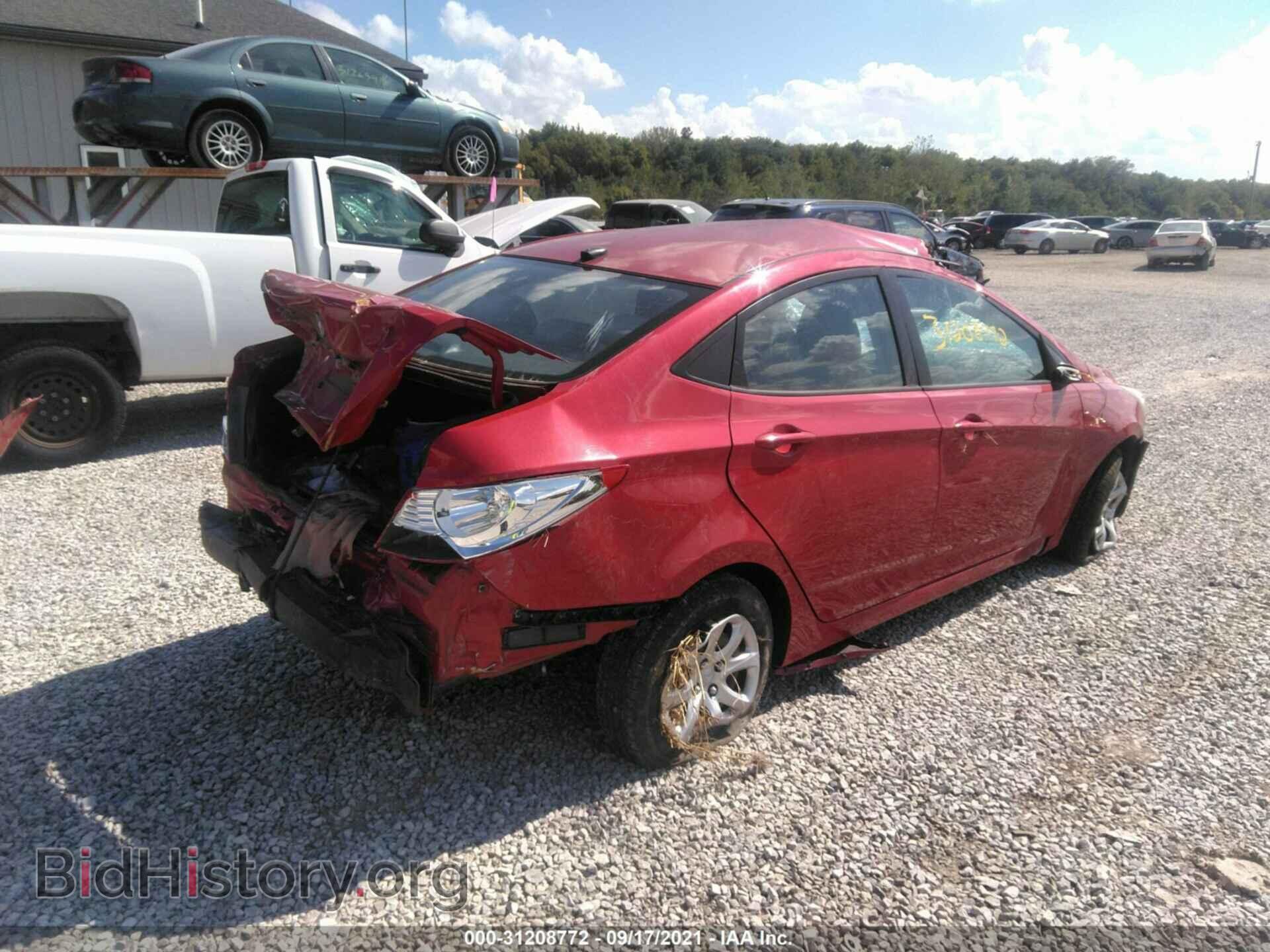 2014 HYUNDAI ACCENT - VIN: KMHCT4AE1EU588931 - Фото 4