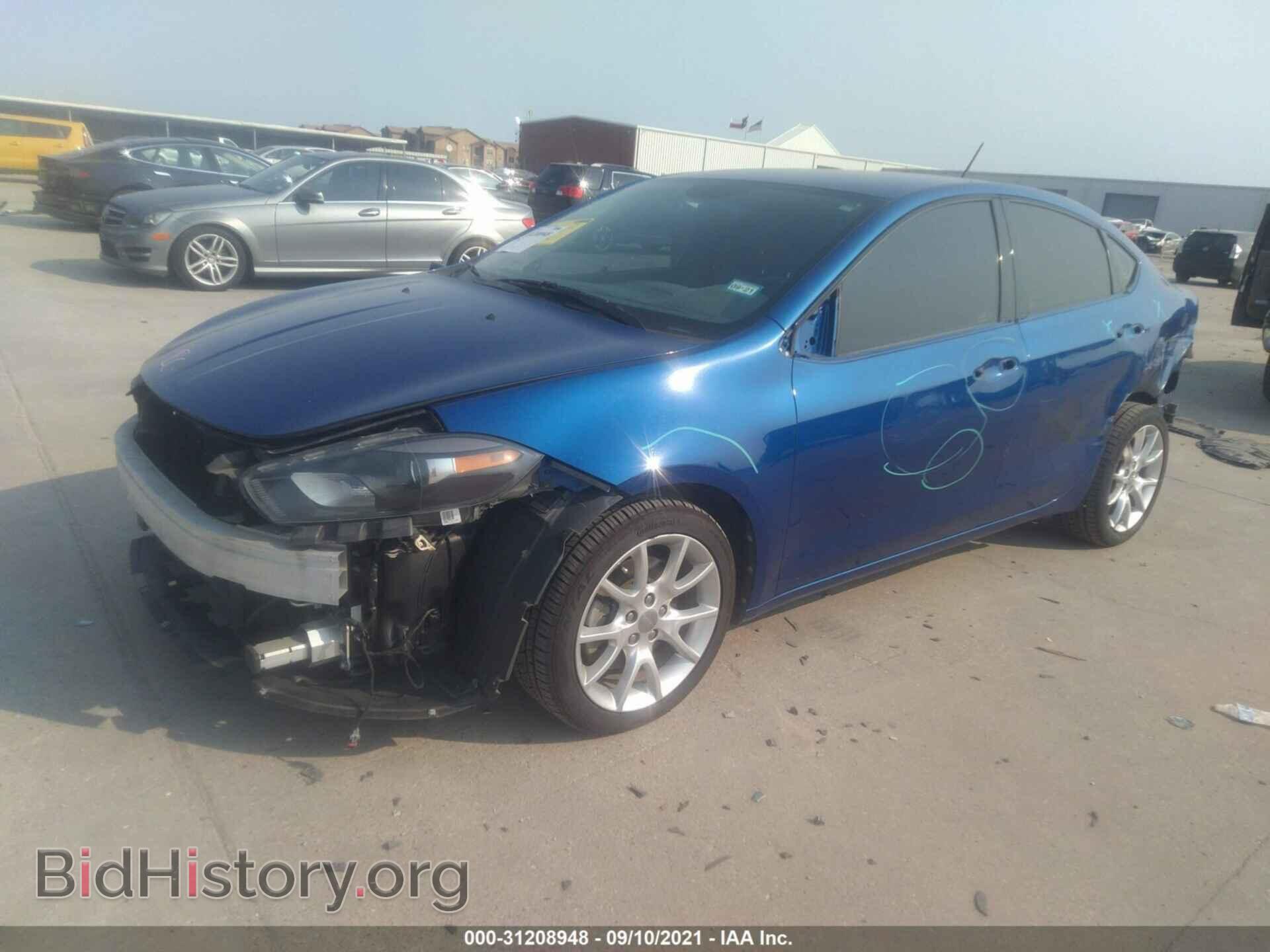 2013 DODGE DART - VIN: 1C3CDFBA8DD118729 - Фото 2