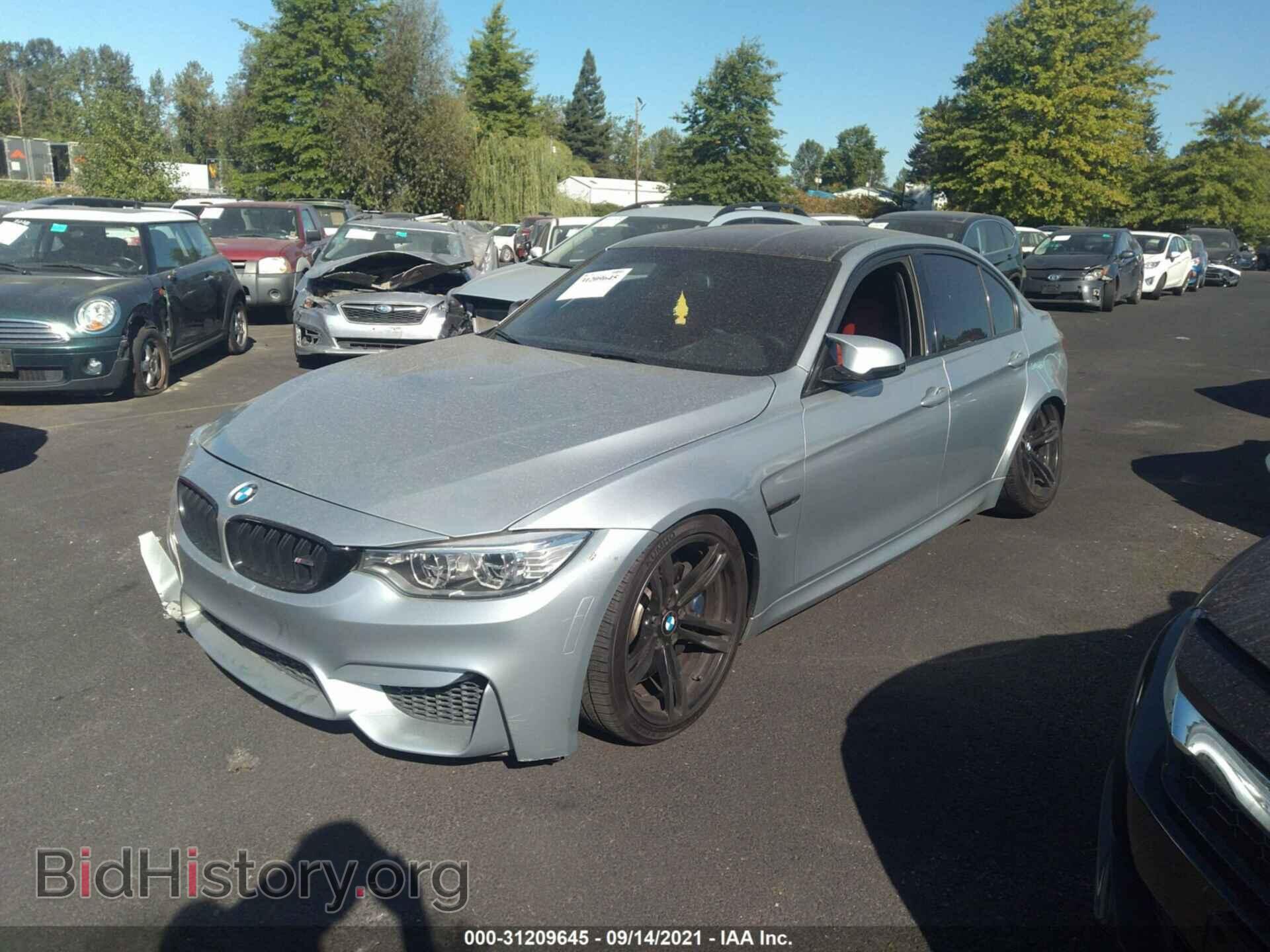 2016 BMW M3 - VIN: WBS8M9C53G5D30758 - Фото 2