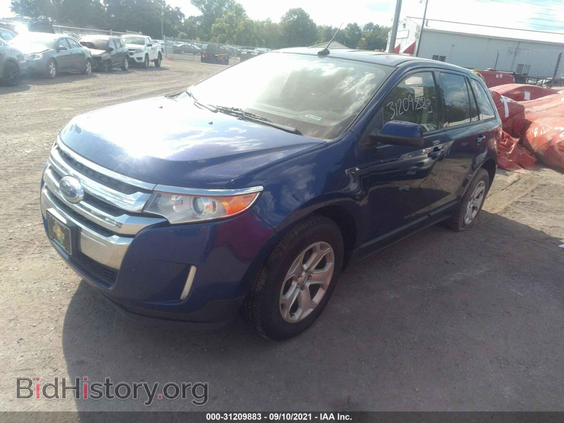 2013 FORD EDGE - VIN: 2FMDK3J90DBA98781 - Фото 2