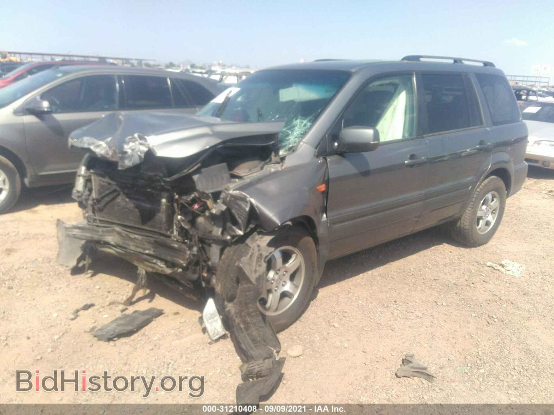 2007 HONDA PILOT - VIN: 5FNYF28517B019018 - Фото 2