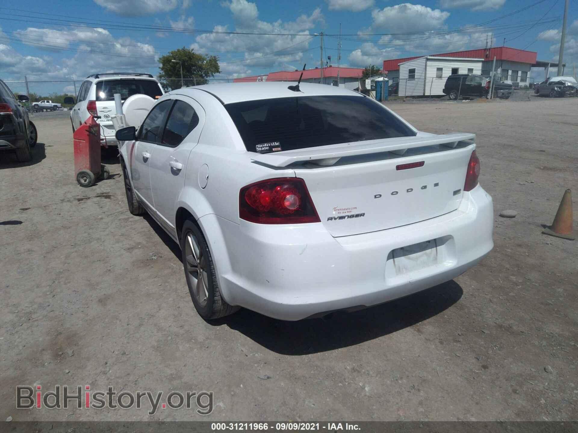 2012 DODGE AVENGER - VIN: 1C3CDZEG7CN269569 - Фото 3