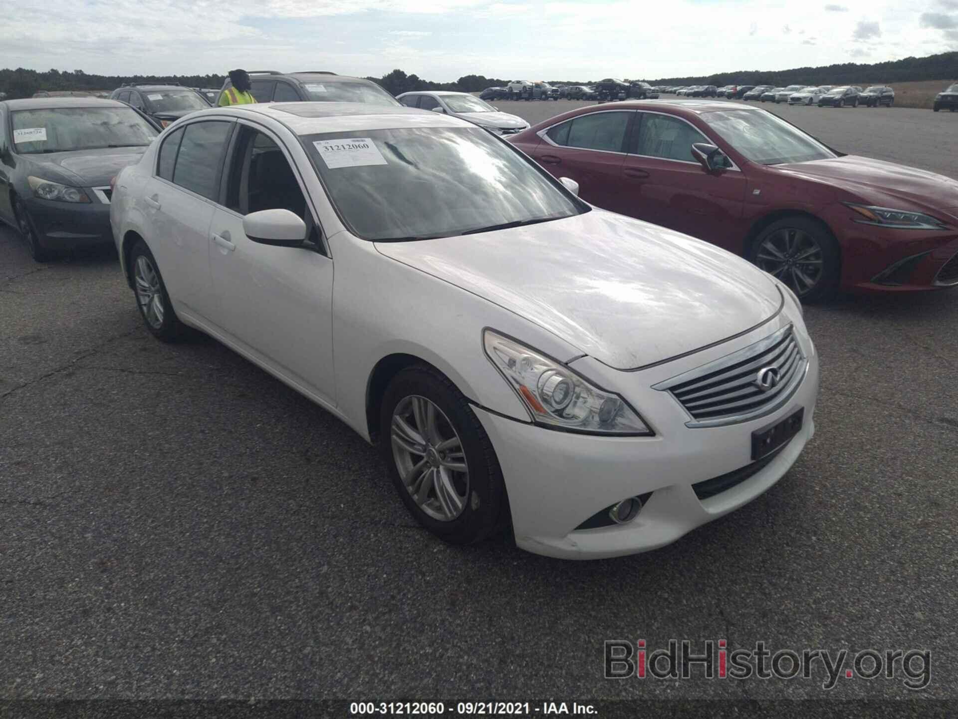 Фотография JN1CV6AR2DM358393 - INFINITI G37 SEDAN 2013