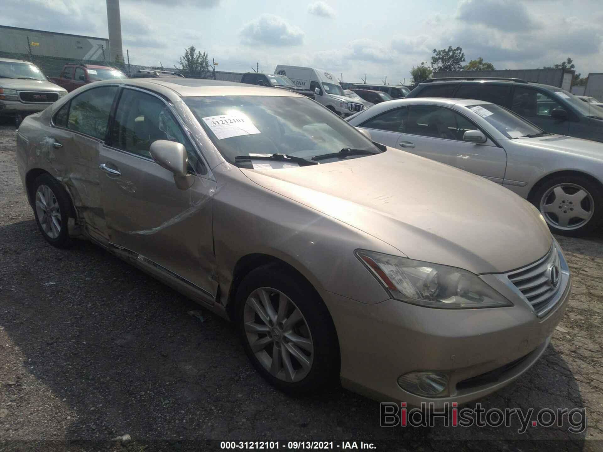 Photo JTHBK1EG3A2351309 - LEXUS ES 350 2010