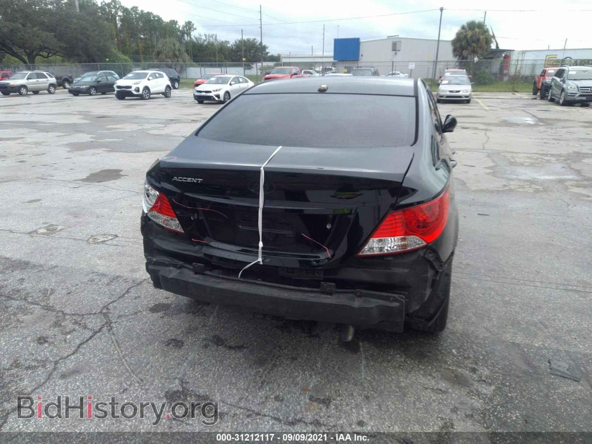 2012 HYUNDAI ACCENT - VIN: KMHCU4AE2CU059577 - Фото 6