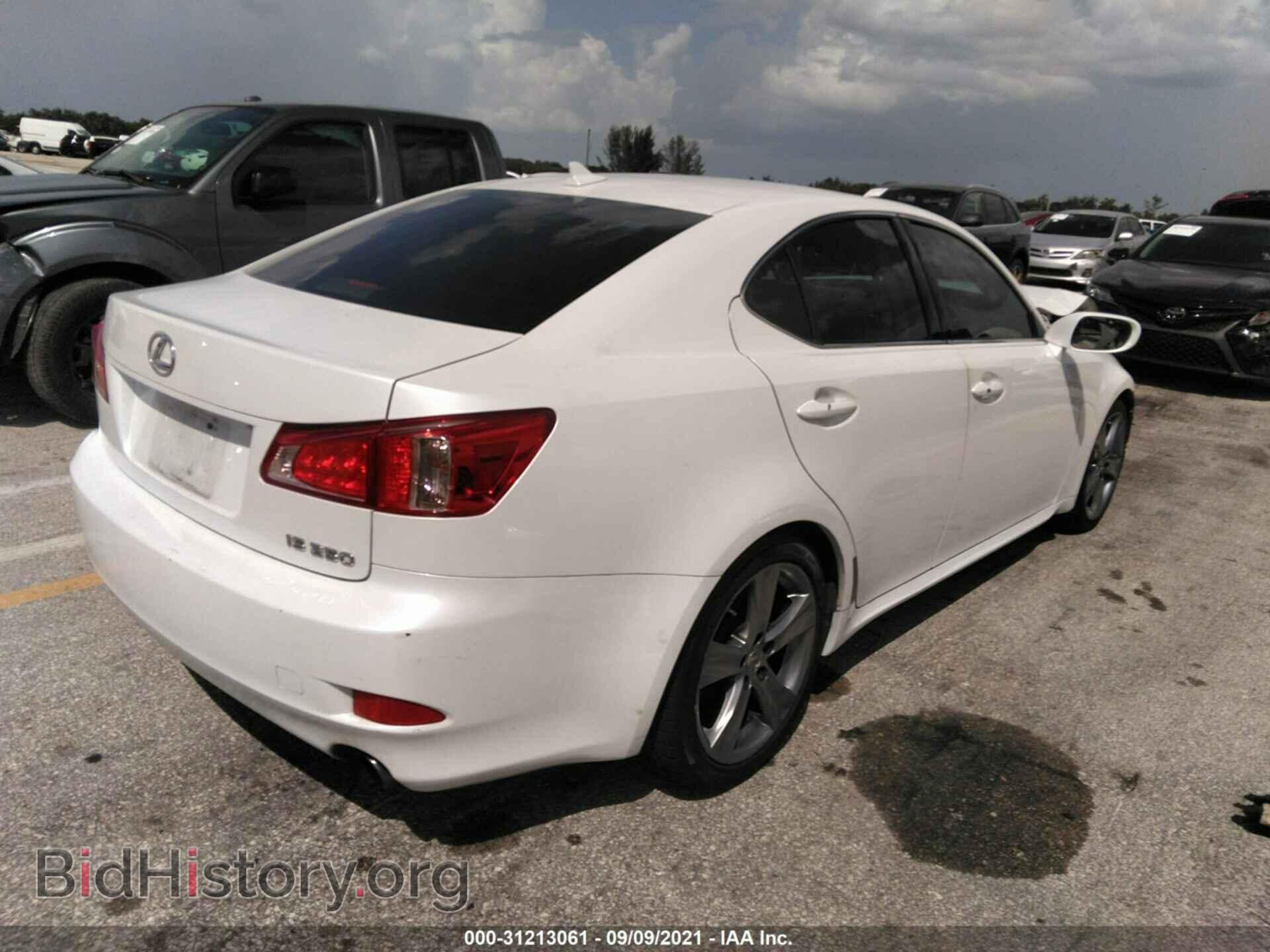 2012 LEXUS IS 250 - VIN: JTHBF5C21C5184565 - Фото 4