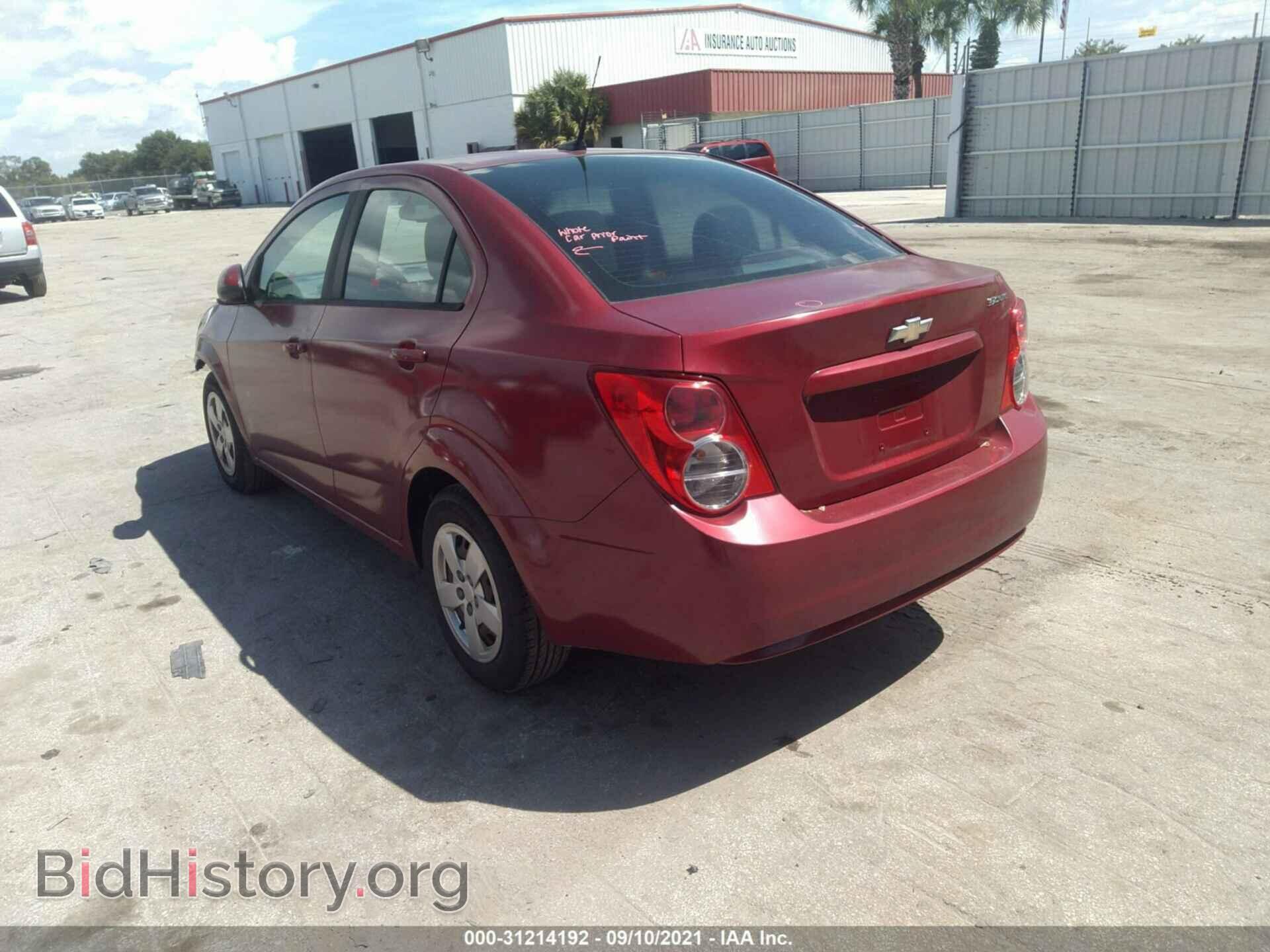 2013 CHEVROLET SONIC - VIN: 1G1JA5SH3D4133831 - Фото 3