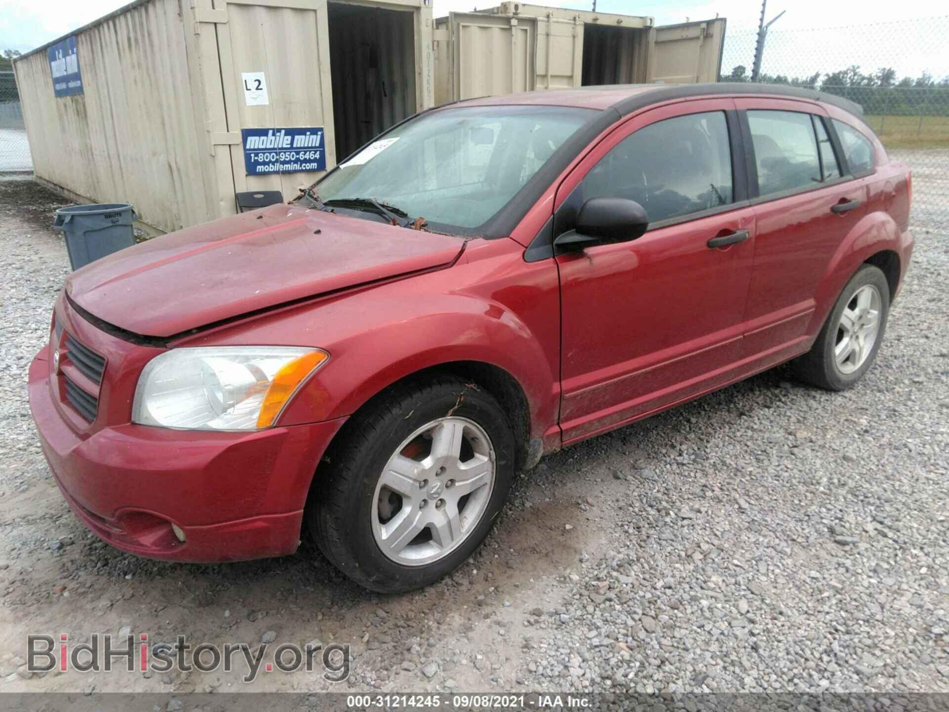 2007 DODGE CALIBER - VIN: 1B3HB48B67D558692 - Фото 2