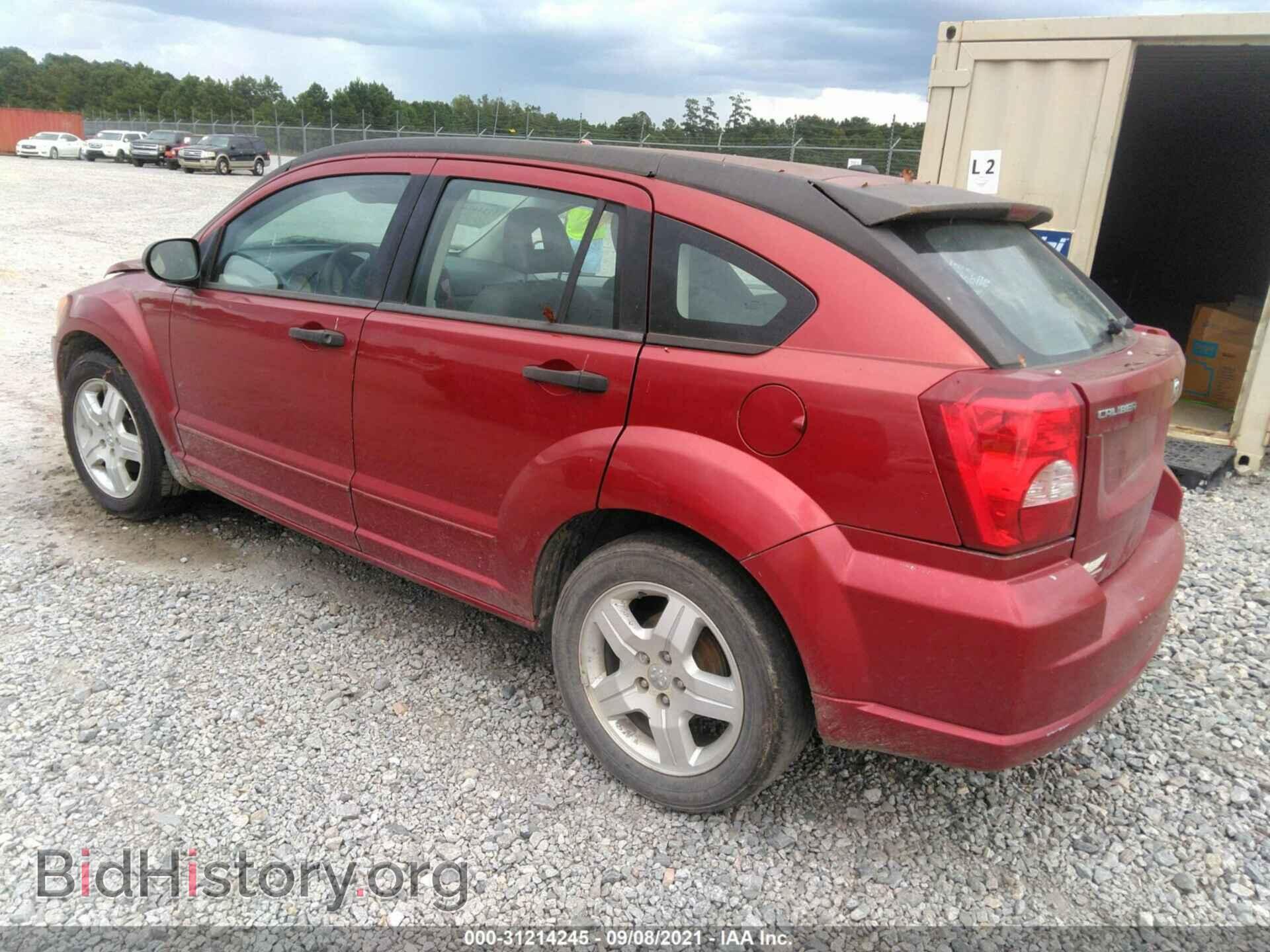 2007 DODGE CALIBER - VIN: 1B3HB48B67D558692 - Фото 3