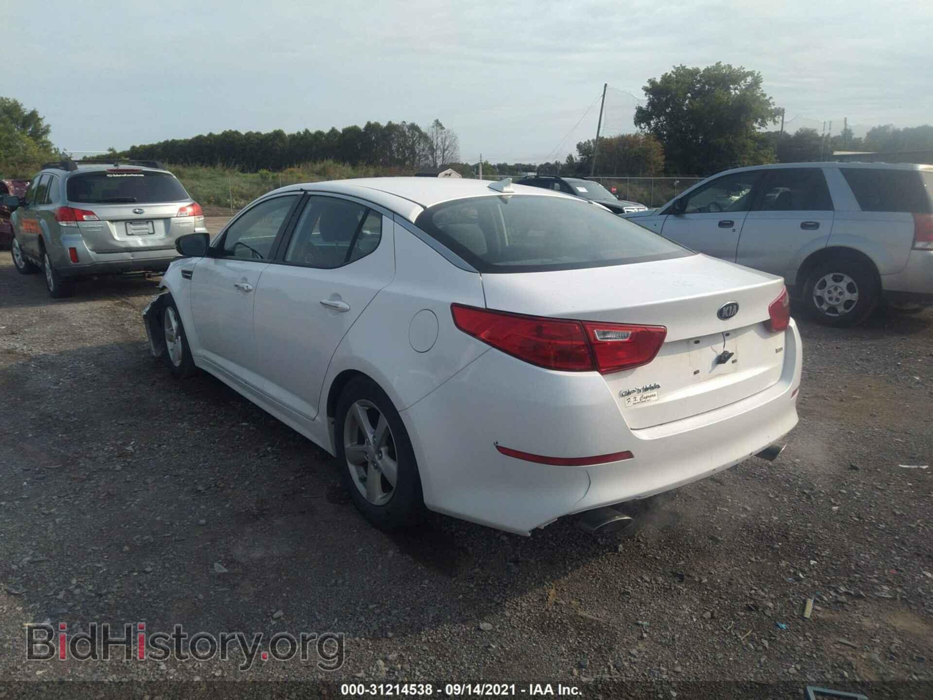 2015 KIA OPTIMA - VIN: KNAGM4A71F5662961 - Photo 3