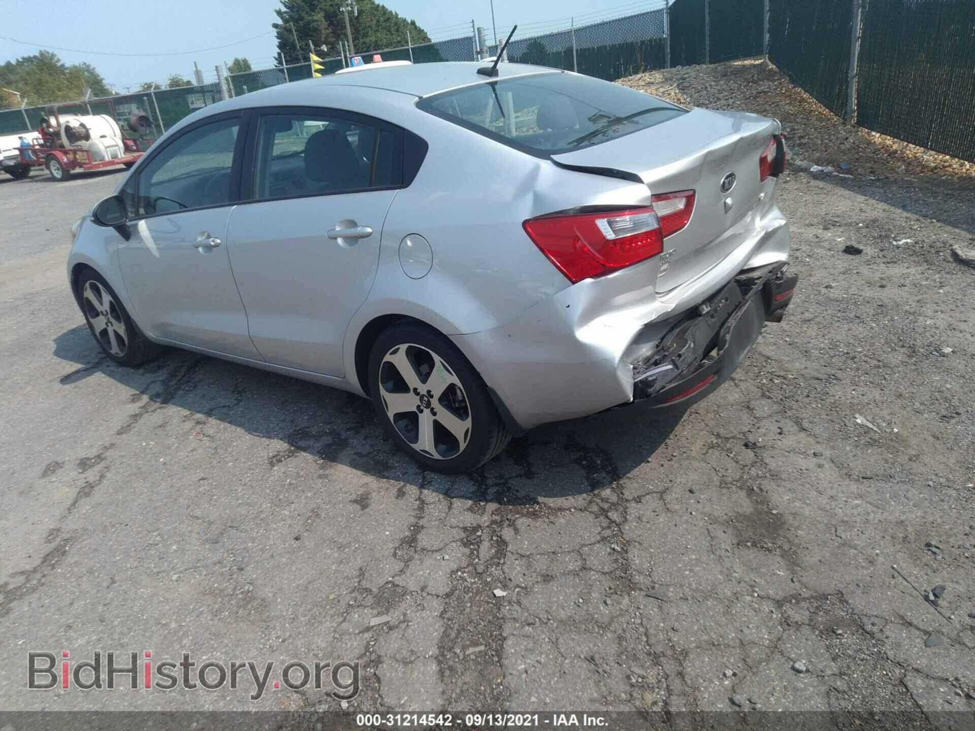 2014 KIA RIO - VIN: KNADN4A36E6352925 - Фото 3