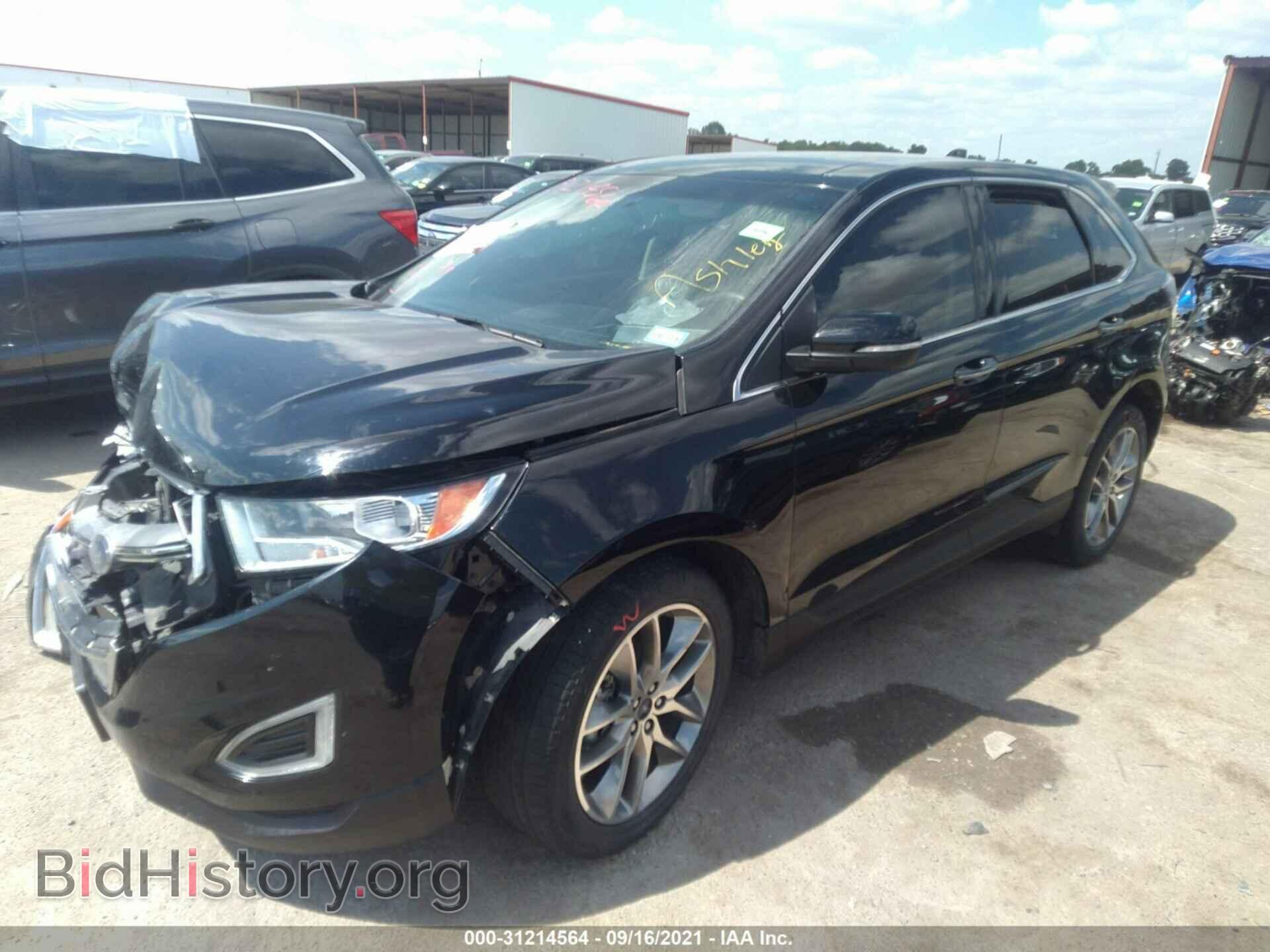 2016 FORD EDGE - VIN: 2FMPK3K9XGBB58145 - Фото 2