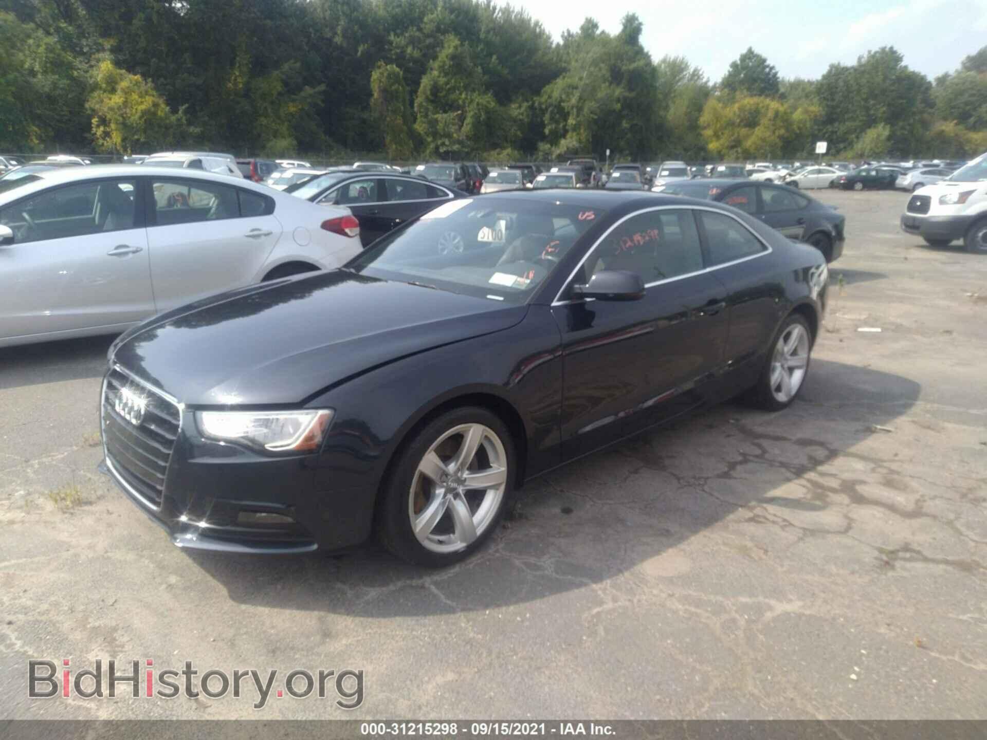 2014 AUDI A5 - VIN: WAUCFAFR3EA031555 - Photo 2