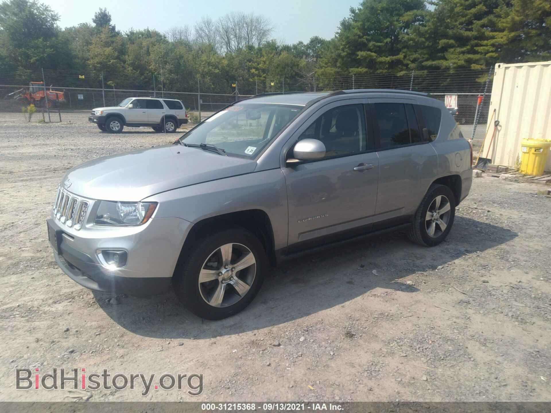 2016 JEEP COMPASS - VIN: 1C4NJDEBXGD724883 - Фото 2